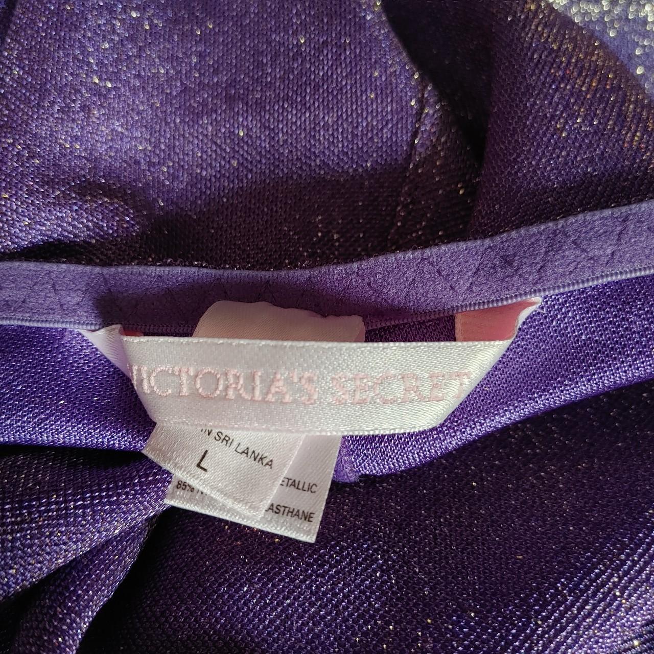 Sparkly Purple Vintage Victoria's Secret Strappy... - Depop