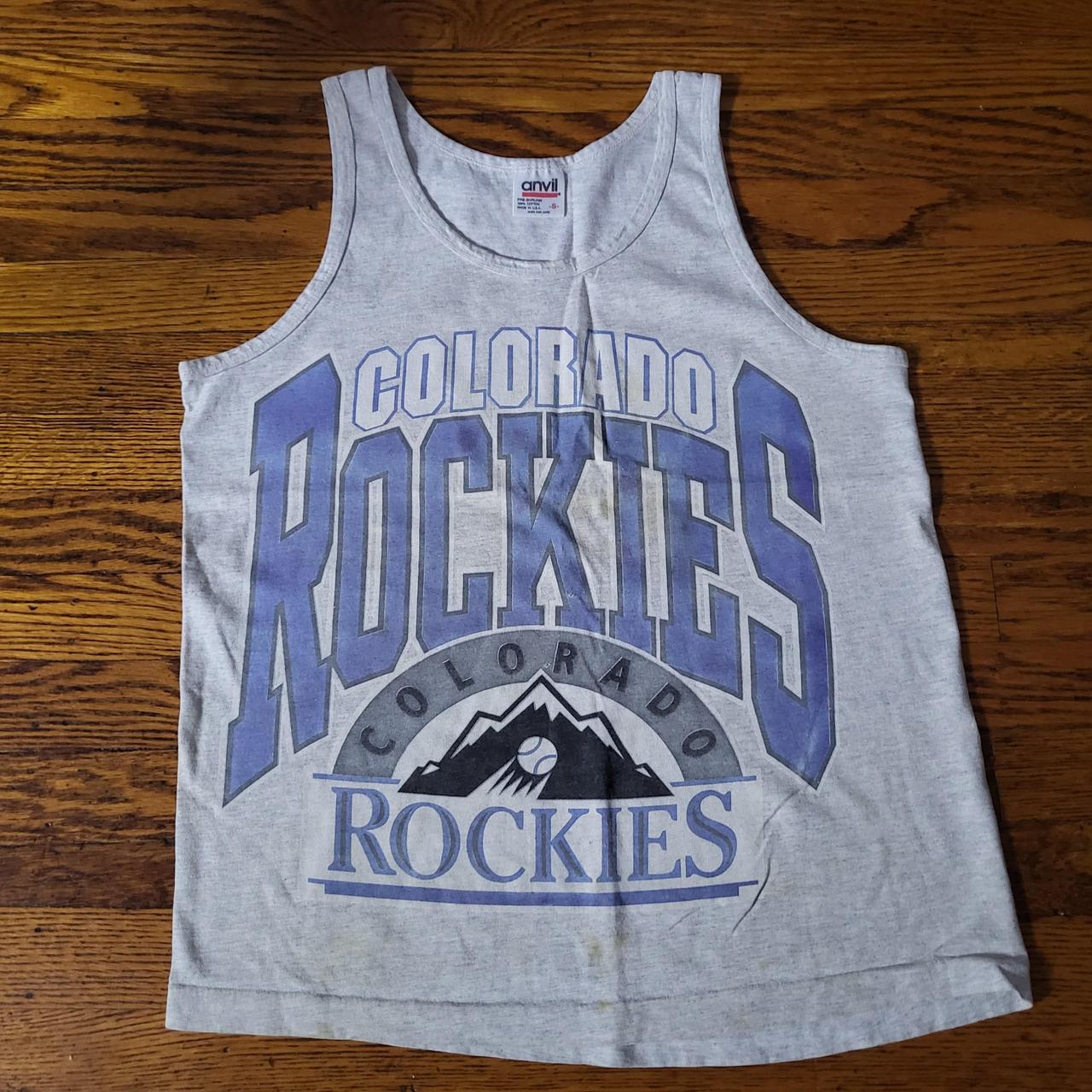 Colorado Rockies Vintage 90s USA Jersey *Made in - Depop