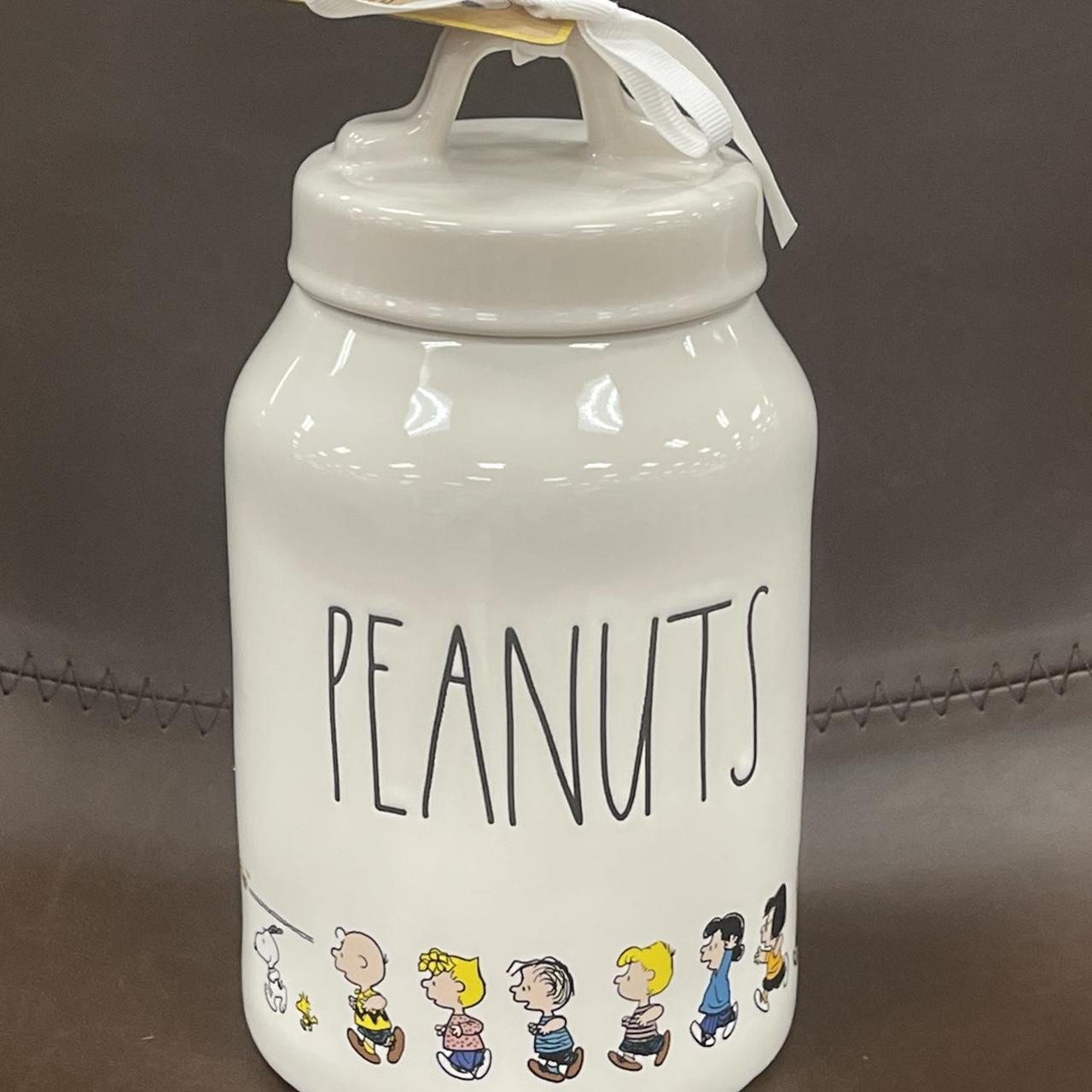 Rae Dunn Peanuts canister Depop