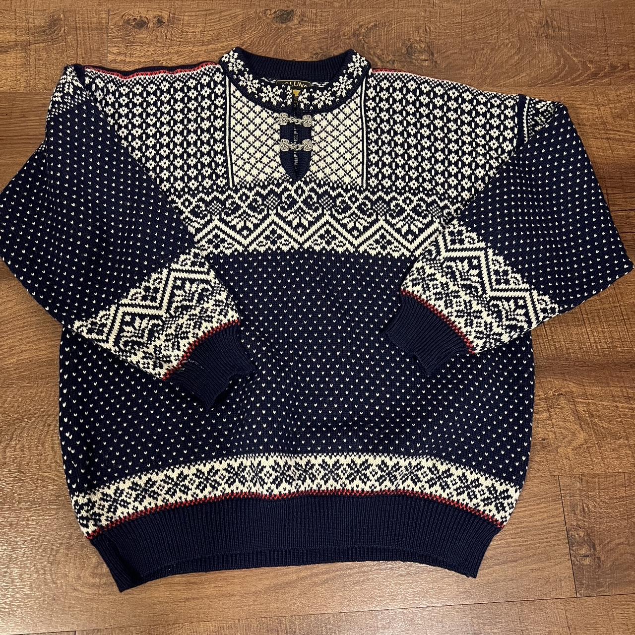 Mens Vintage Volund Sweater size XXL. Length 28.5”... - Depop