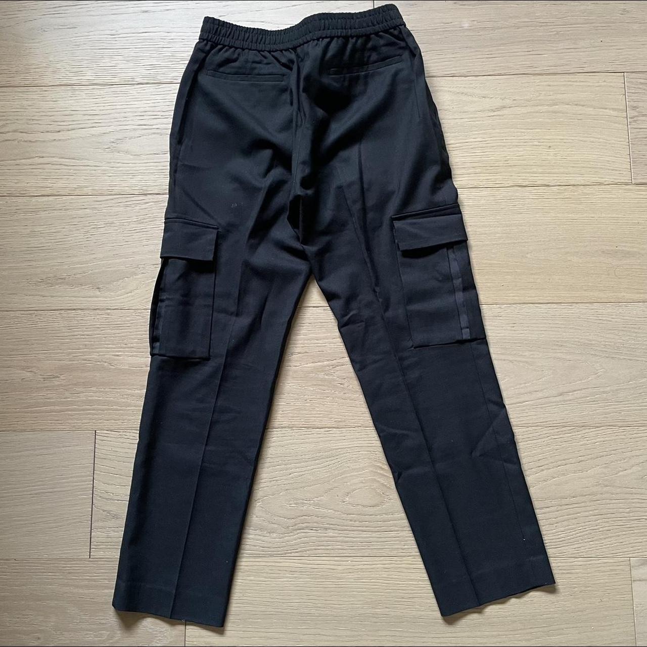 Topman Men's Black Trousers | Depop