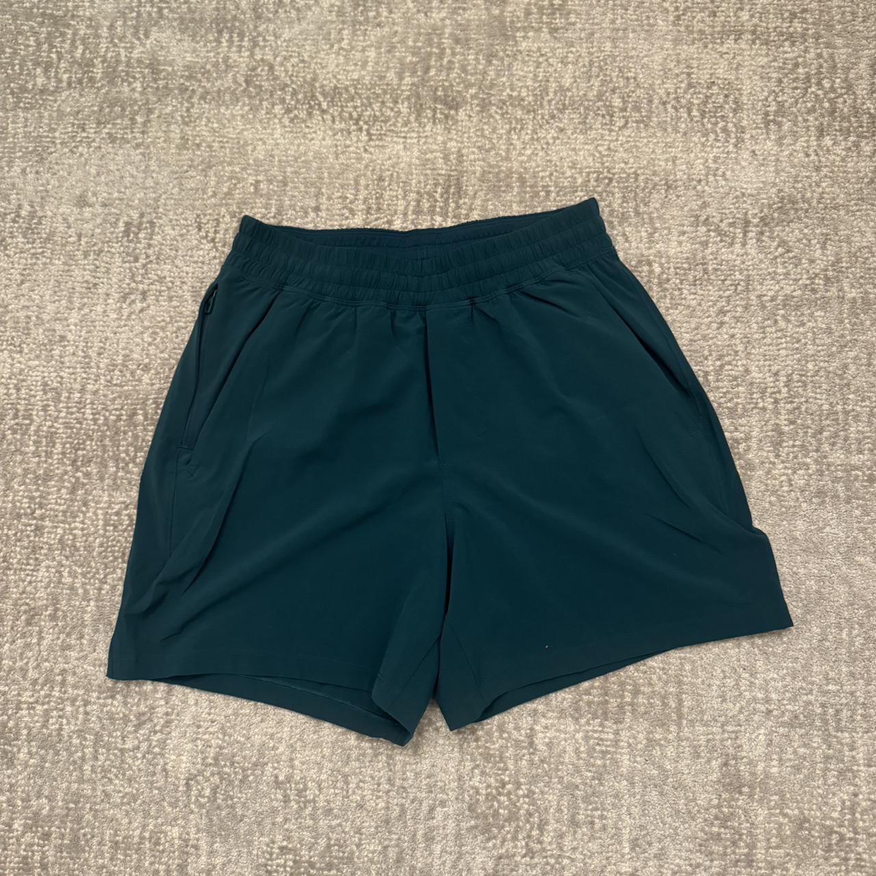 Men's medium green ALPHALETE shorts - Depop