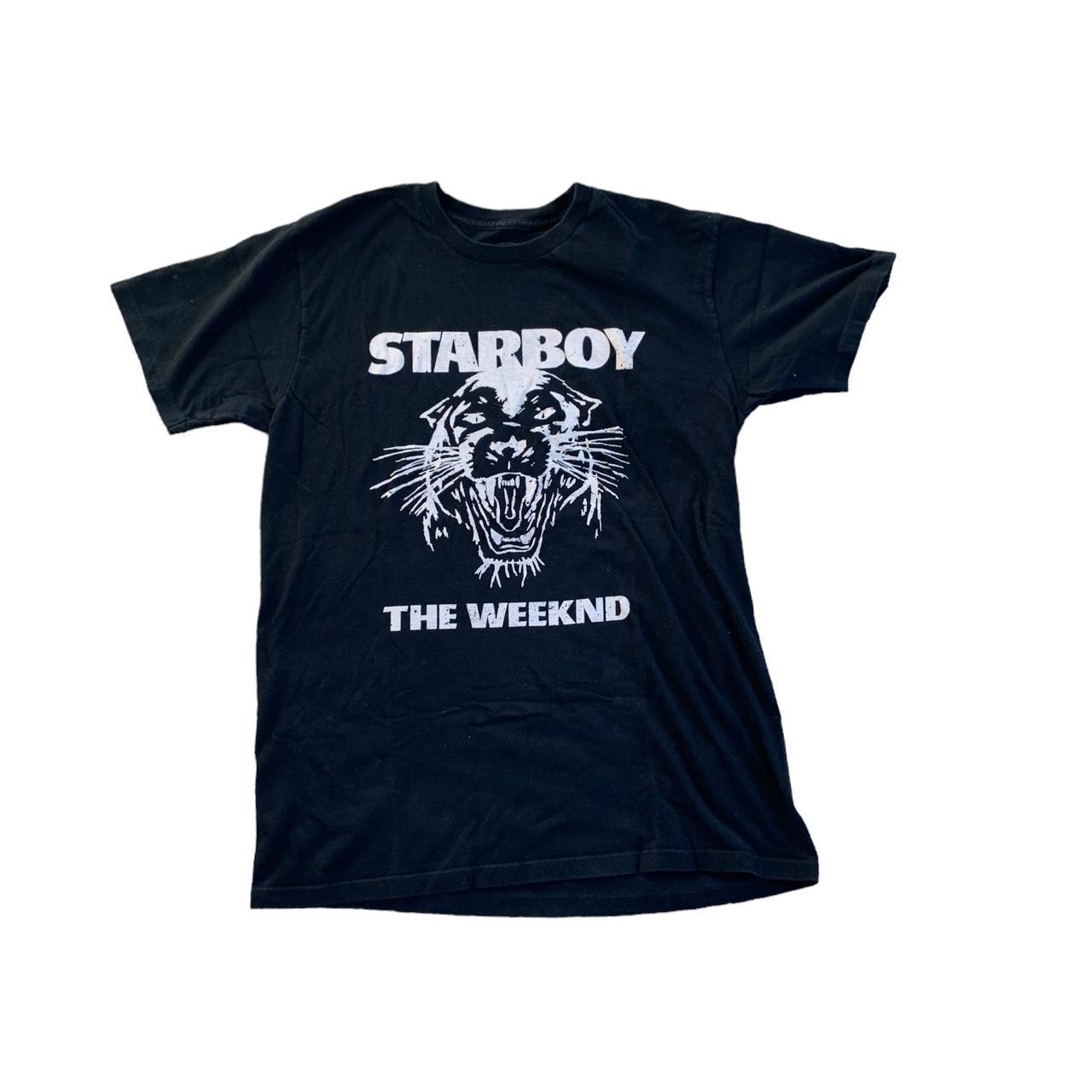 The Weeknd Star Boy Shirt Size Medium Length... Depop