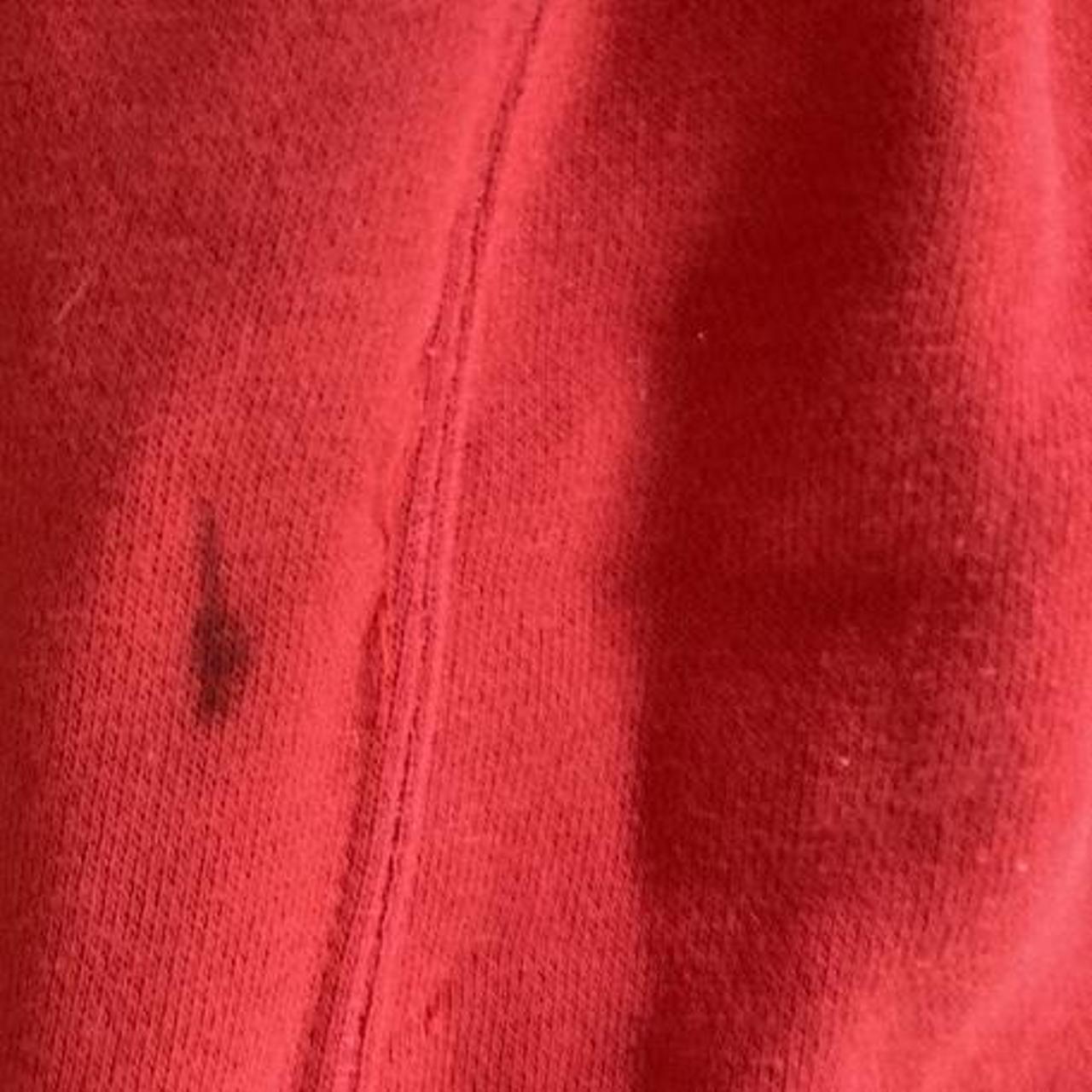 Vintage Y2K Red Nike Sweater Crewneck Size:... - Depop
