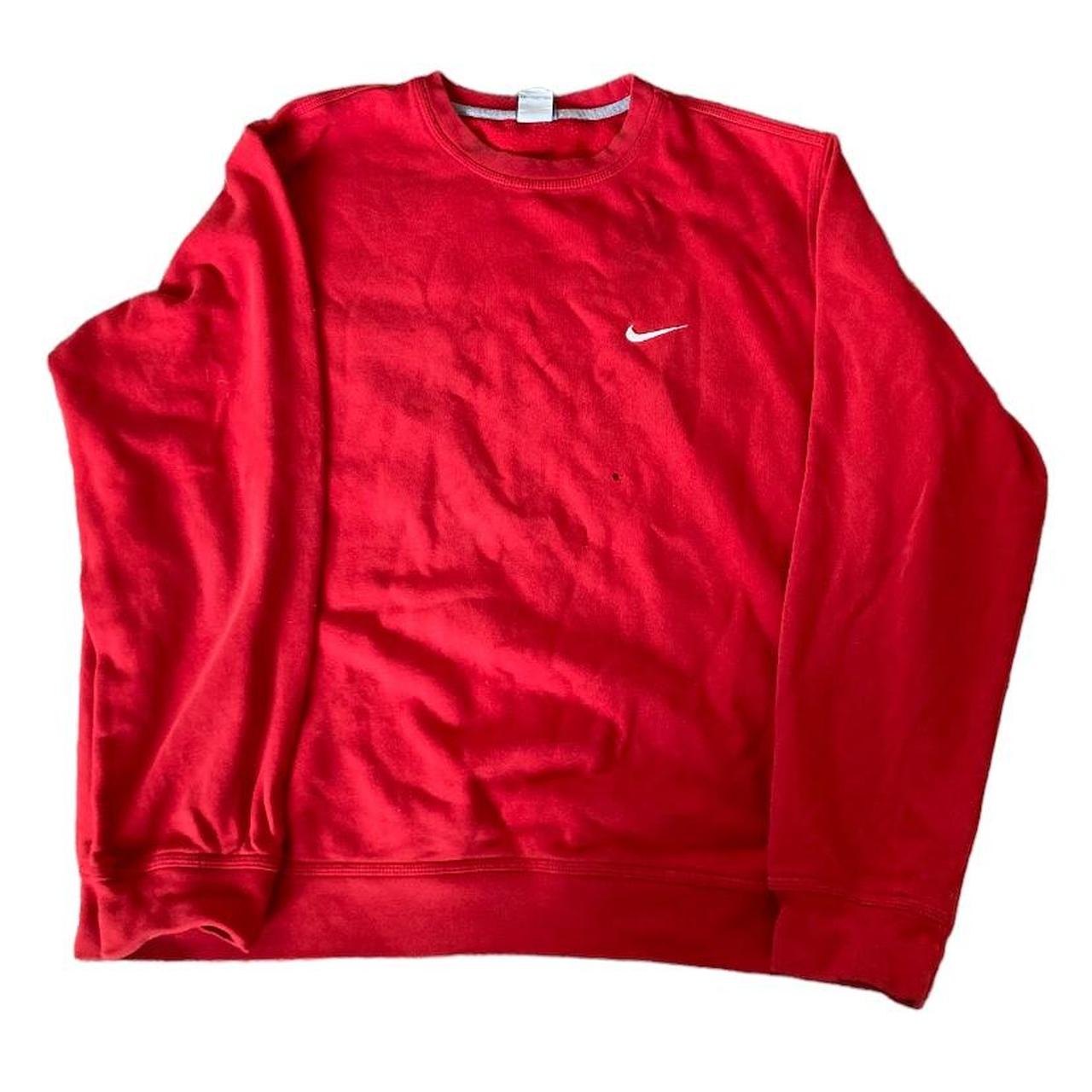 swoosh nike red