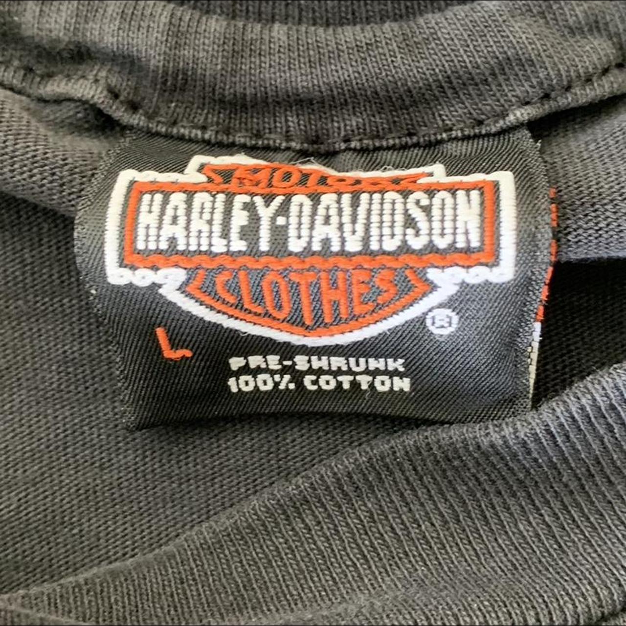 Vintage Harley Davidson Grizzly Bear Shirt Size:... - Depop