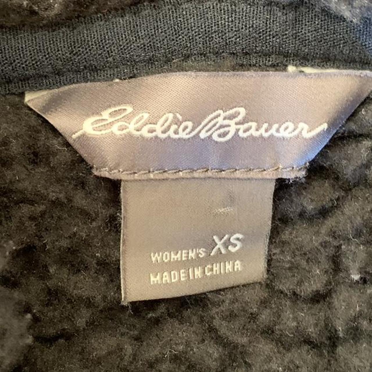 Eddie Bauer Sherpa Hoodie Size: XS Length:... - Depop