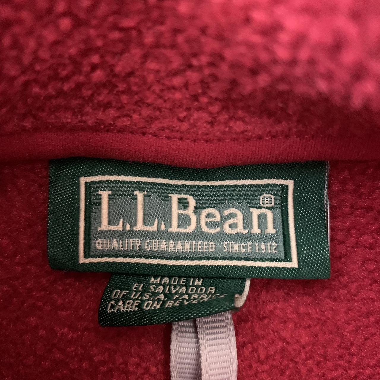 Pink LL Bean Fleece Size: Medium Length:... - Depop