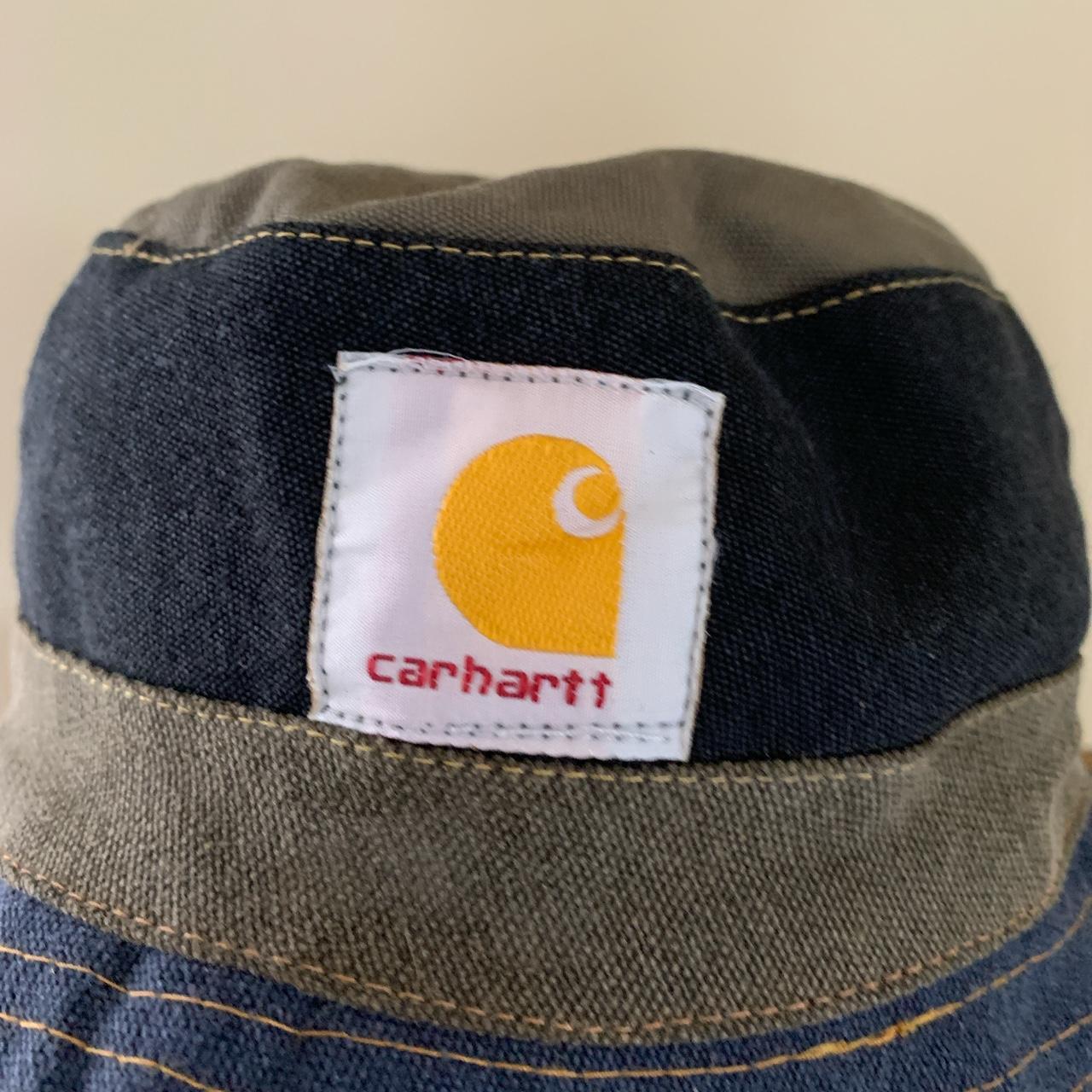 Reworked Carhartt Bucket Hat One Size Fits Most - Depop