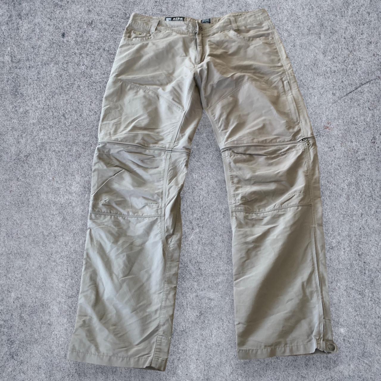 Cream Kuhl Hiking Pants Size: 36x32 Waist: - Depop