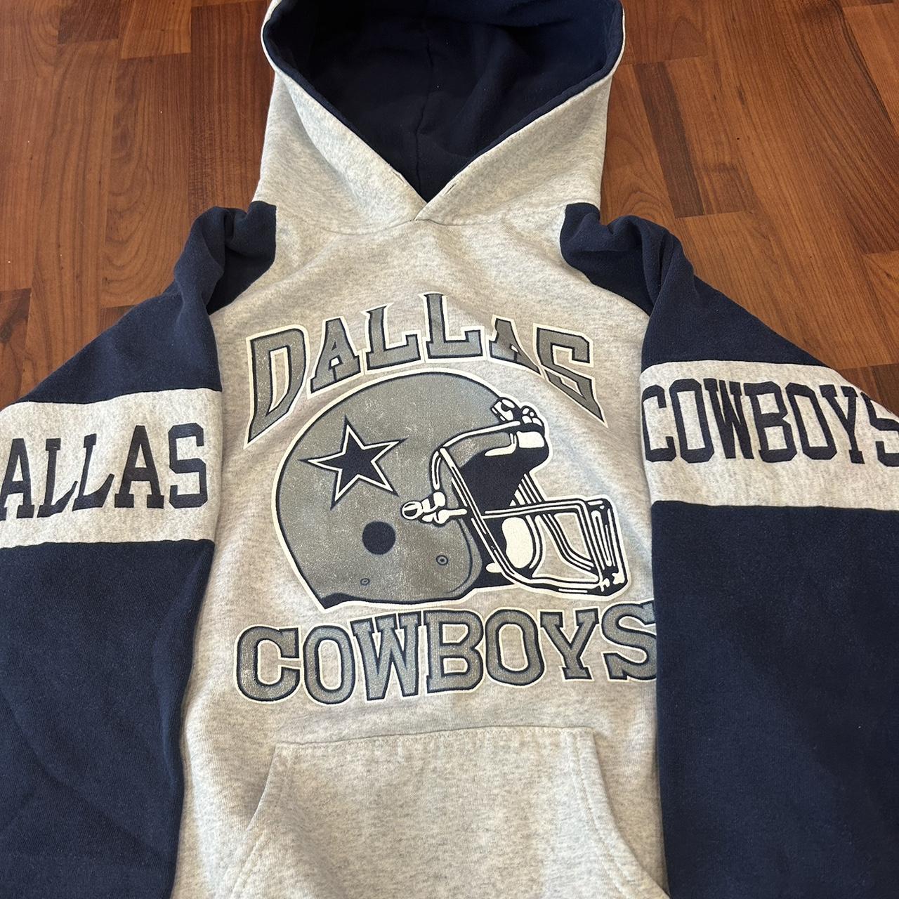 nike dallas cowboys hoodie size: M condition: - Depop