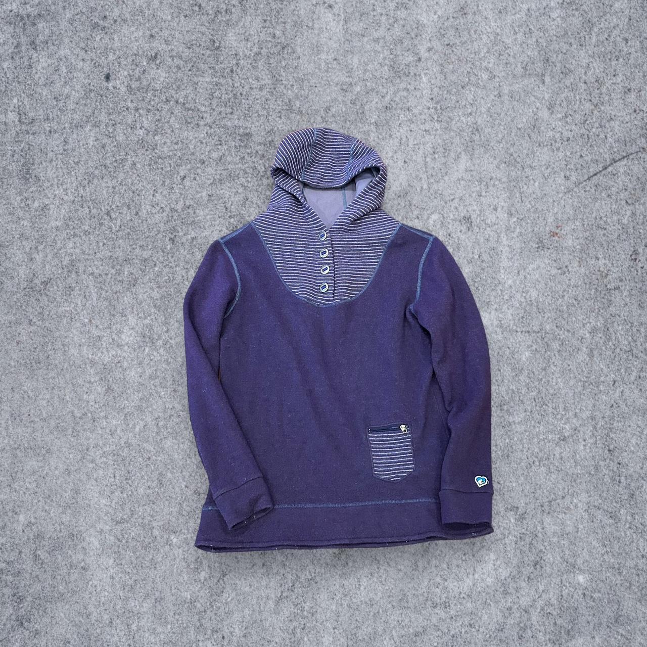 Purple Kuhl Hoodie Size: Medium Length: - Depop