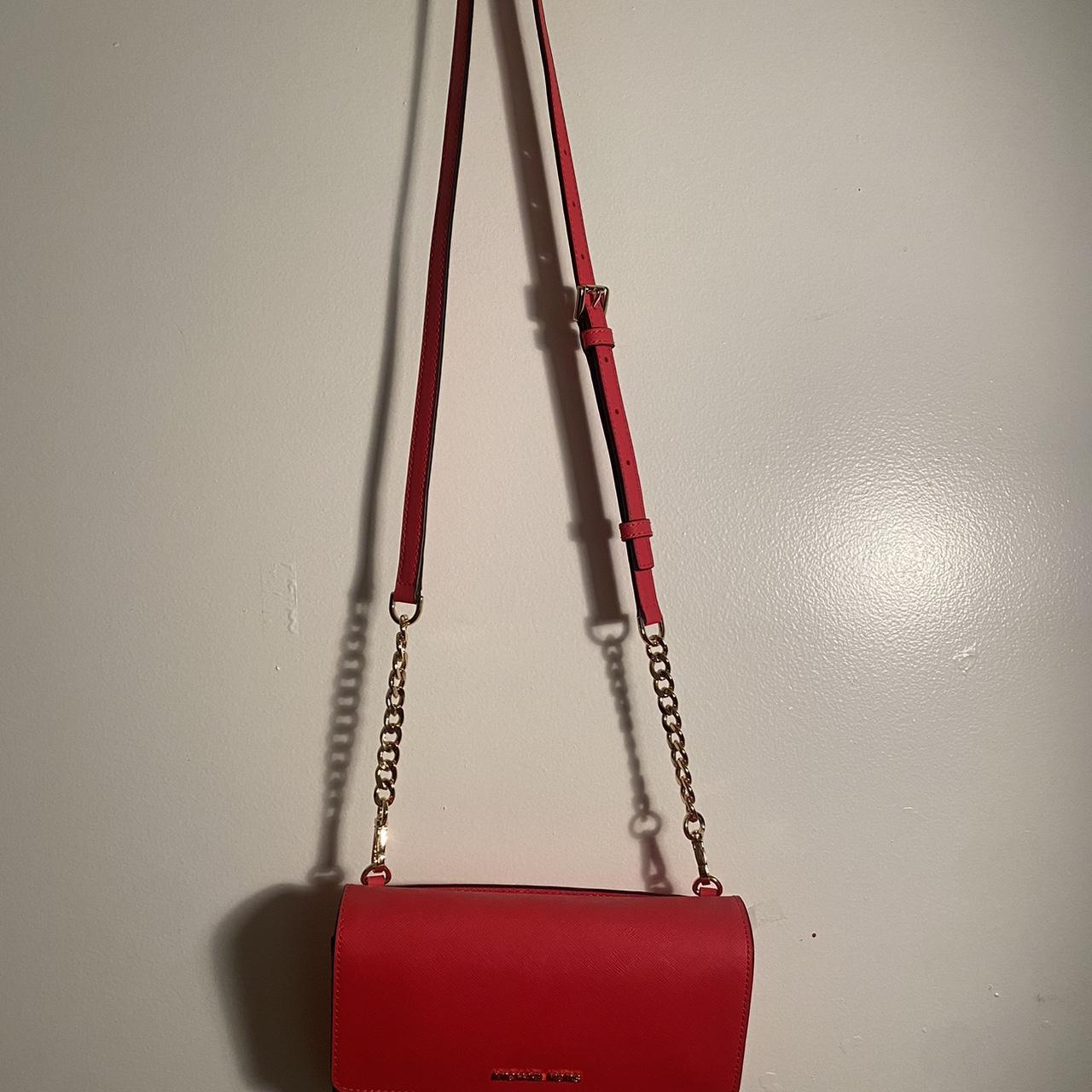 Michael kors hot sale red bag