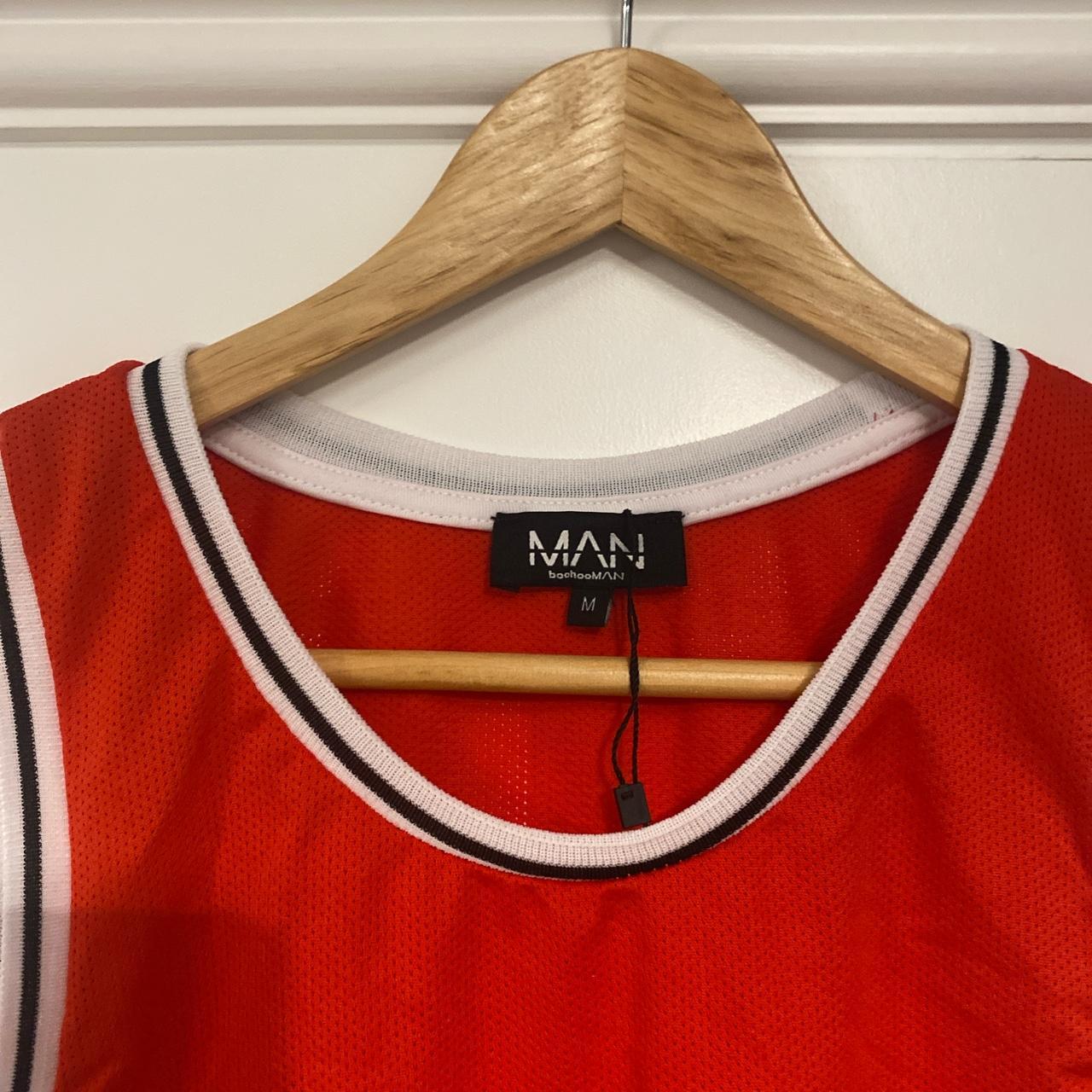 Boohoo Men's Red Vest Depop