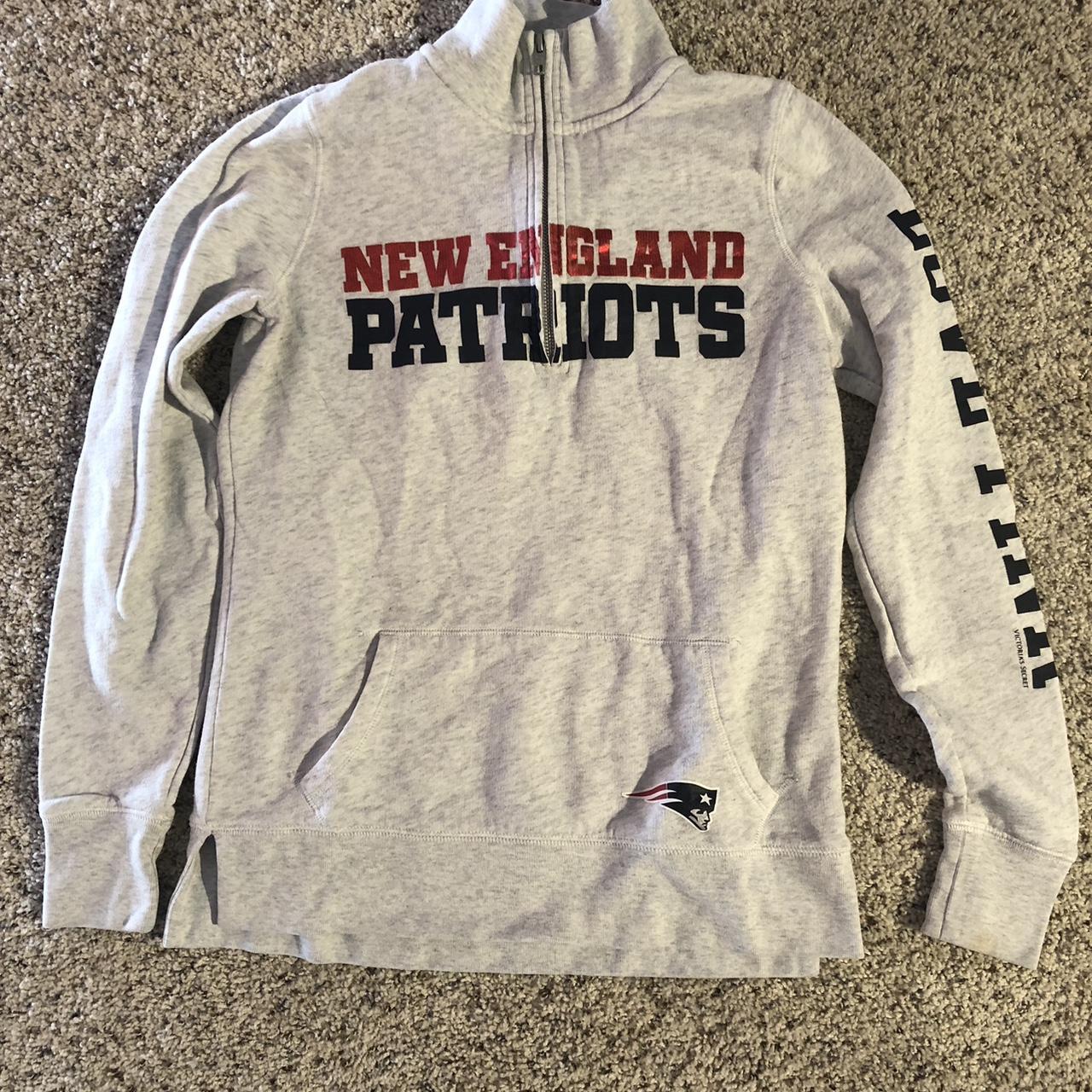 Pink best sale patriots sweatshirt