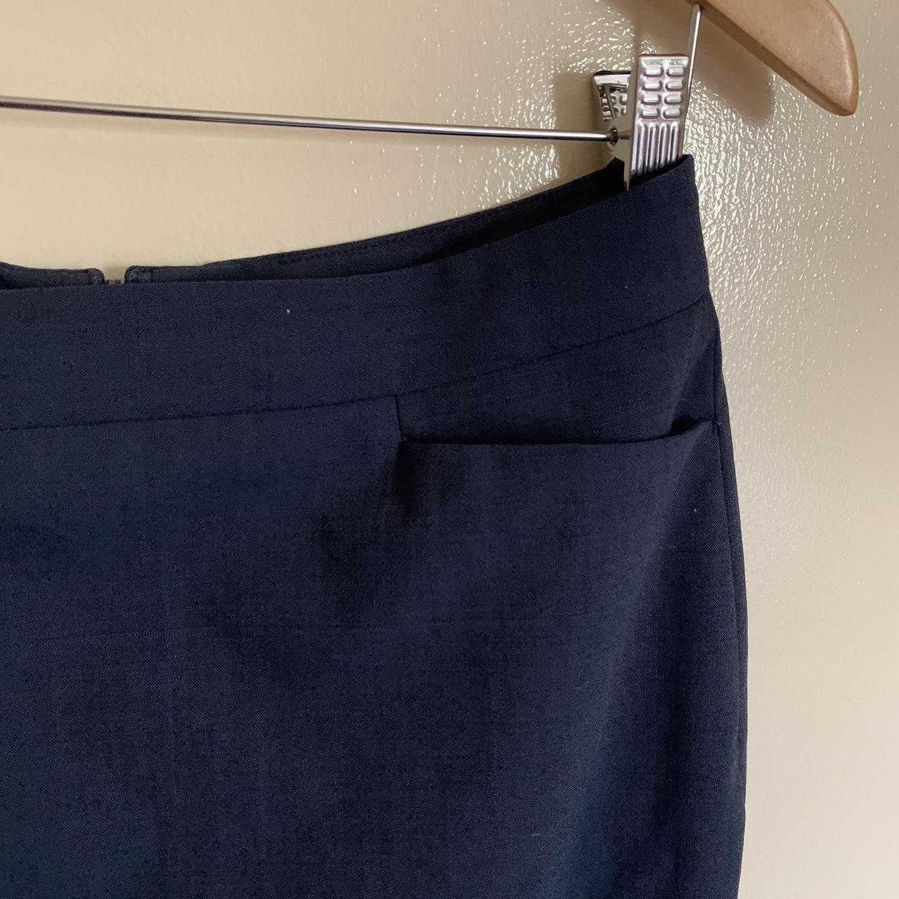 Saba Navy Pencil Skirt size 8 True colour is more... - Depop