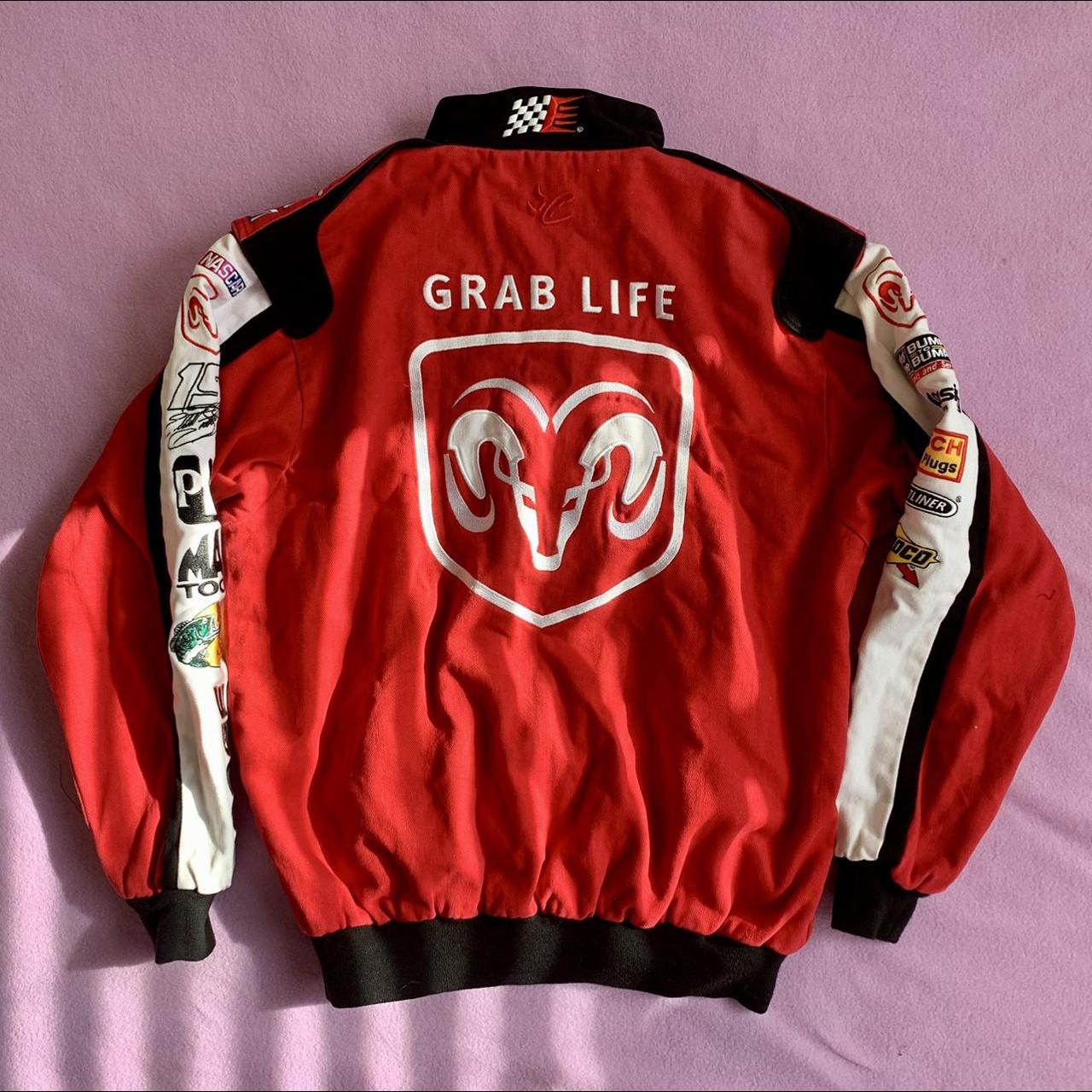 Chase Authentic Nascar Racing Dodge Ram Jacket Depop