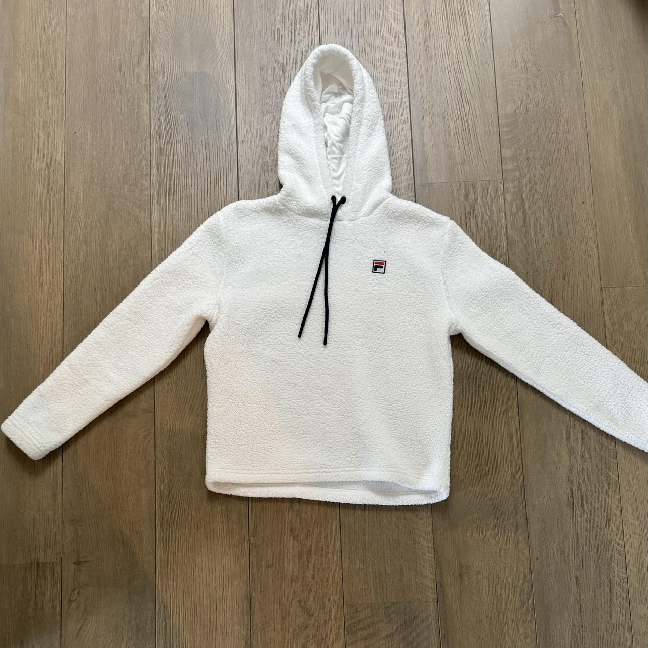 Fila sherpa sweatshirt on sale