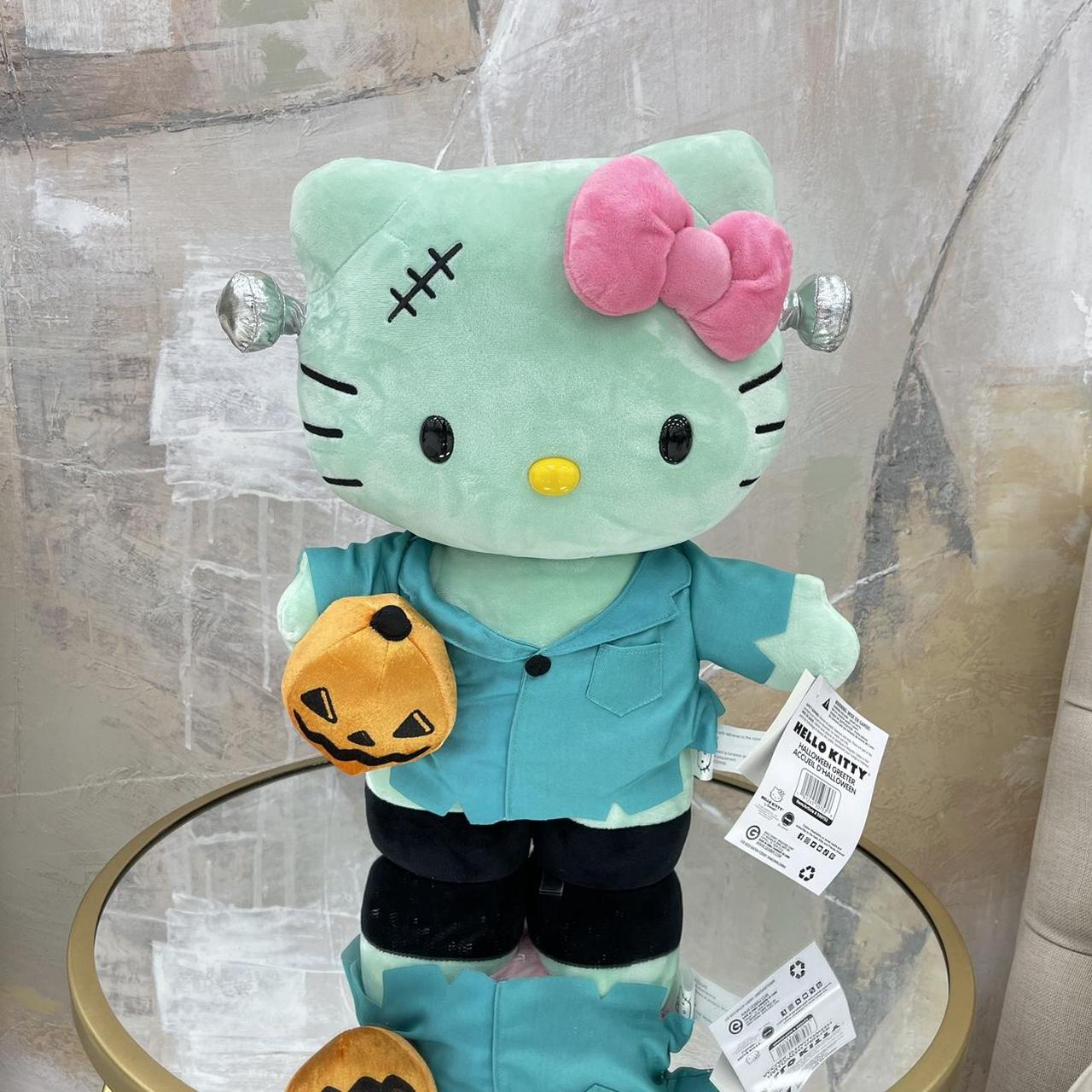 Hello Kitty Frankenstein Halloween Door Greeter Plush factory