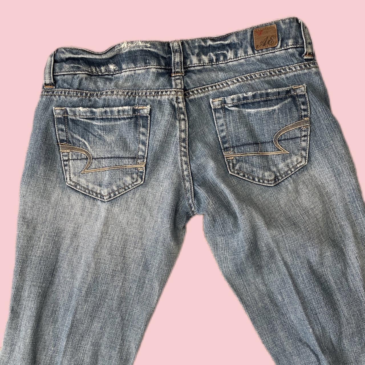 Low Rise American Eagle Bootcut Jeans Labeled Size Depop