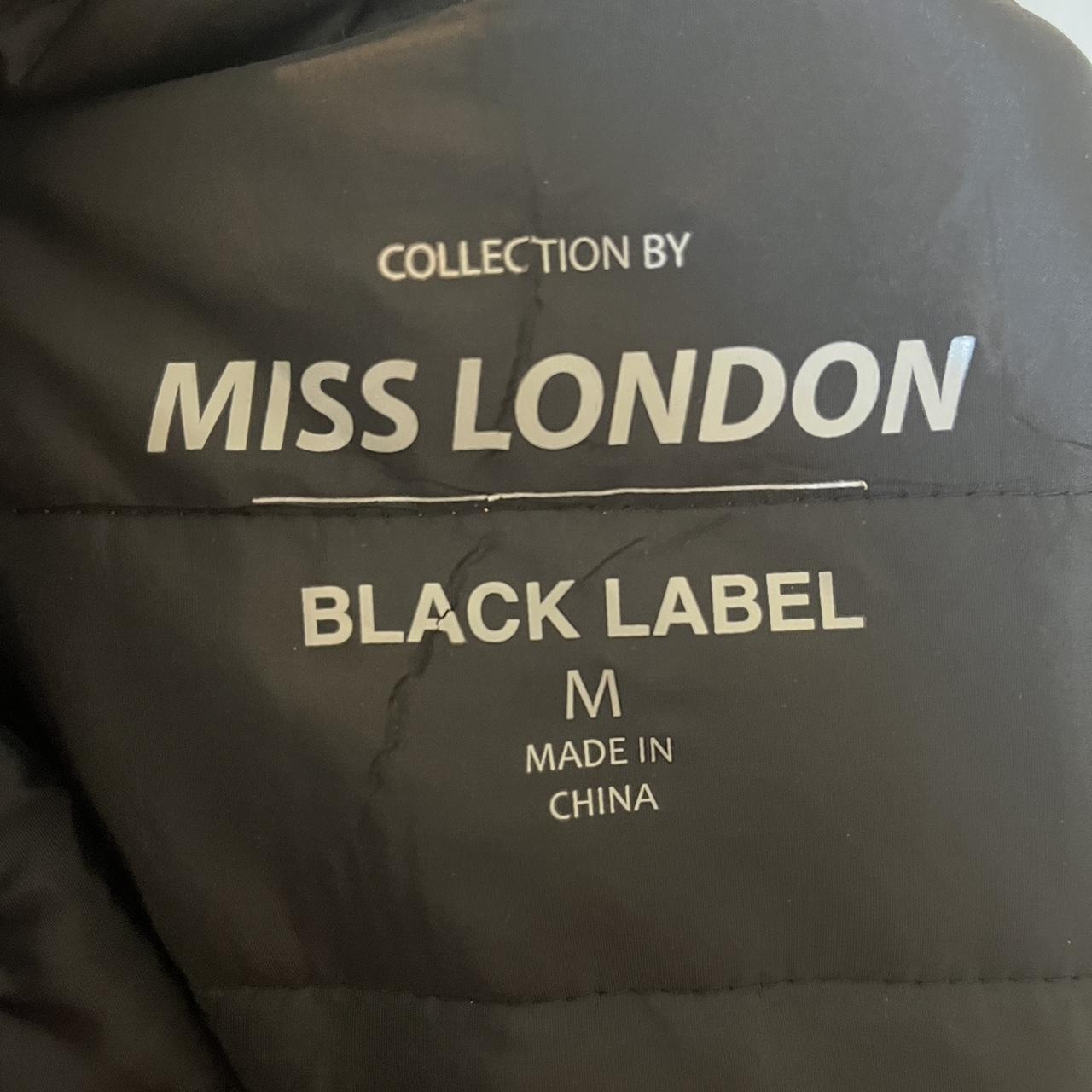 Miss London Black Label Jacket Size M never worn