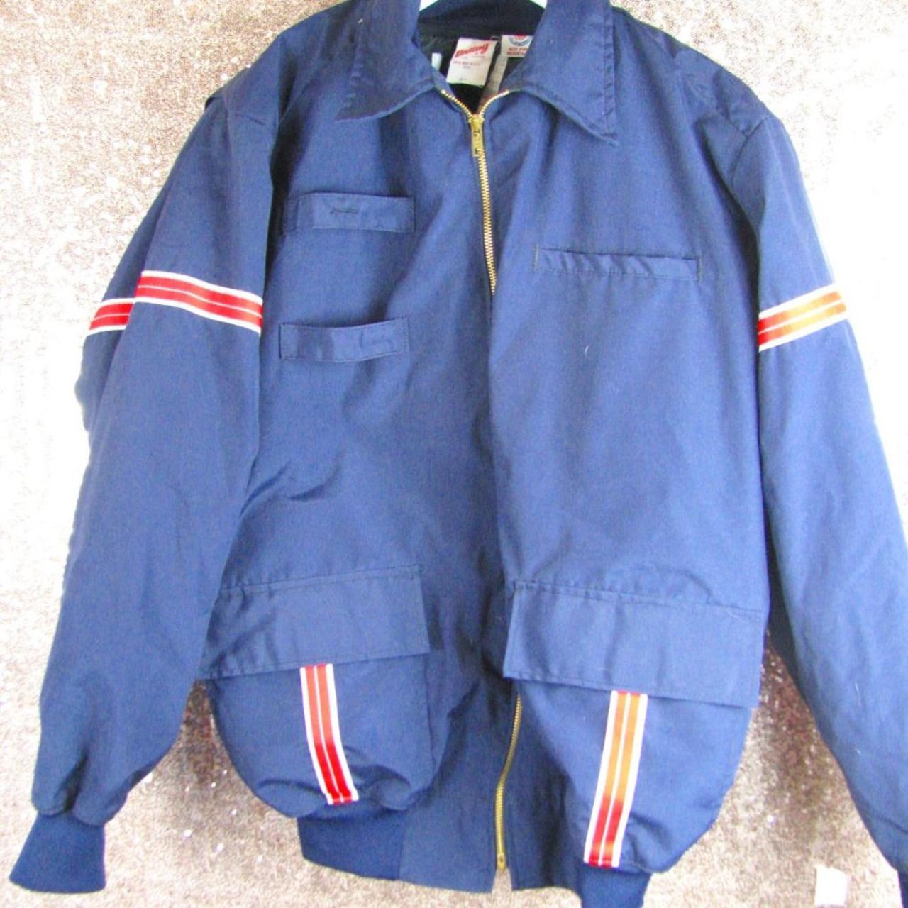 Vintage Men's Jacket - Blue - L