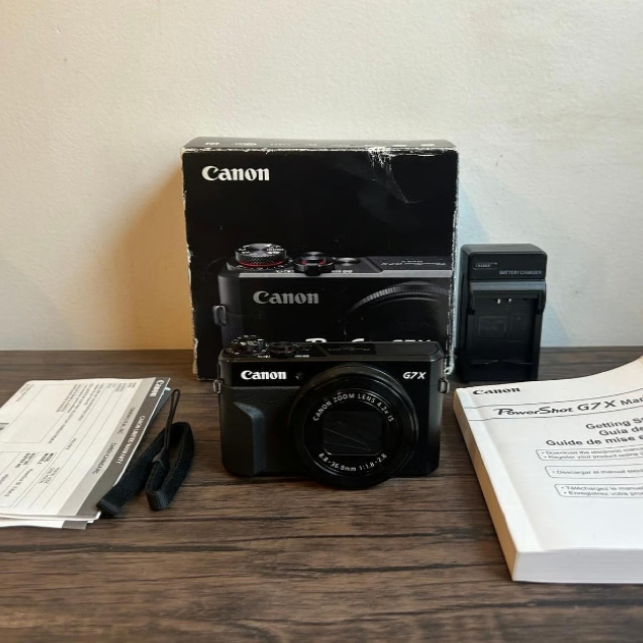 canon powershot g7x mark ii camera canon powershot... - Depop