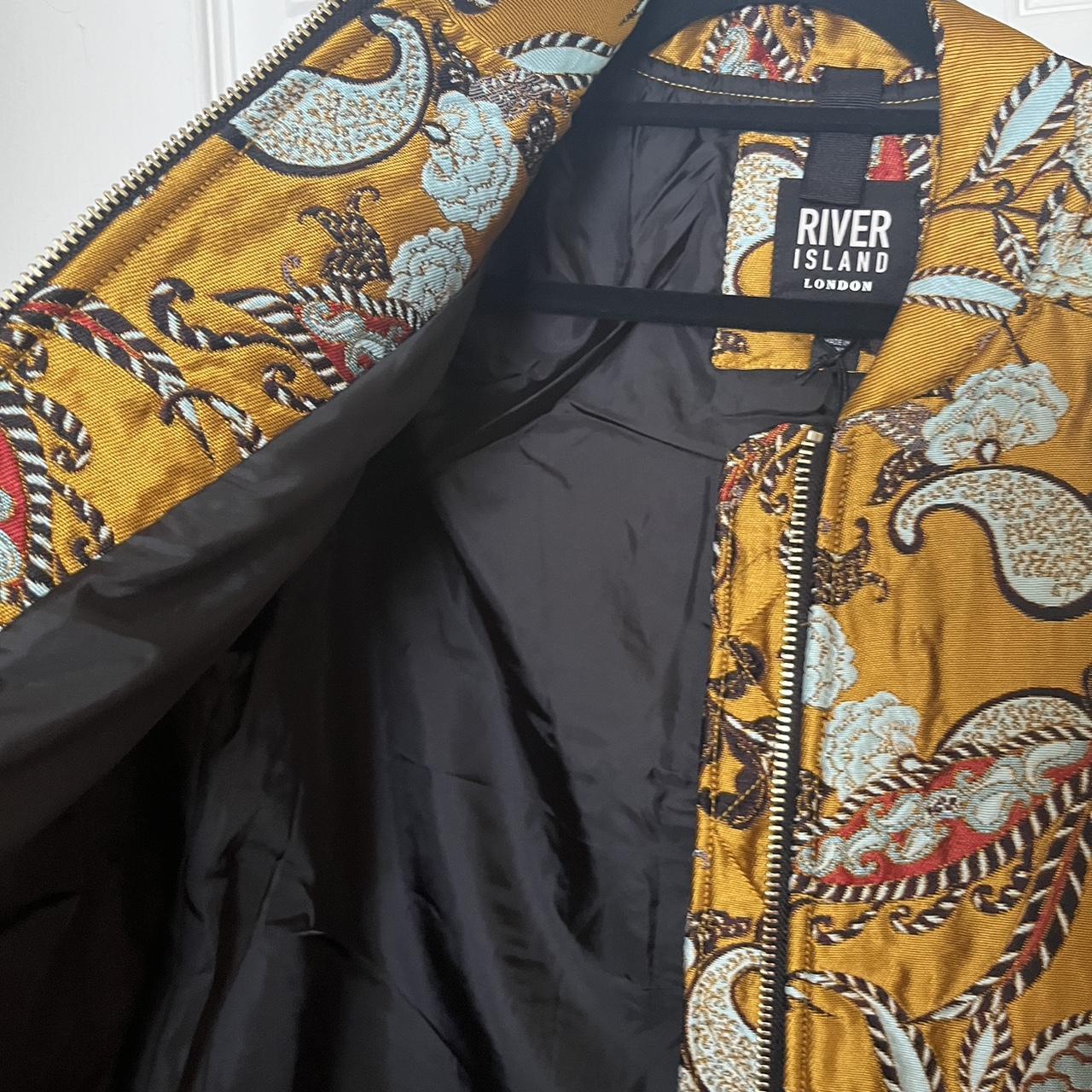 Oversized Jacquard Bomber Jacket BRAND NEW!! Depop - Main Image