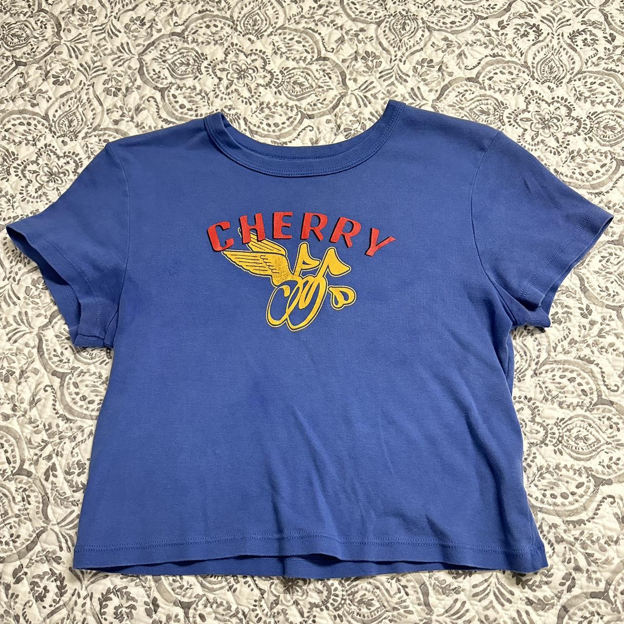 Cherry LA Baby Tee No longer sold Good condition,... Depop