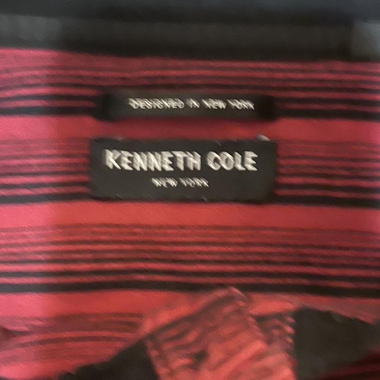Kenneth Cole Men's Red and Black T-shirt (2)