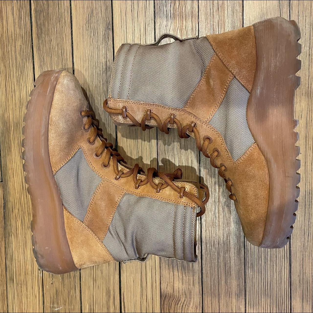 Yeezy season 3 boots best sale burnt sienna