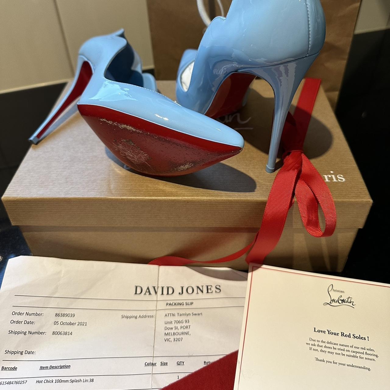 David jones christian louboutin sale hotsell