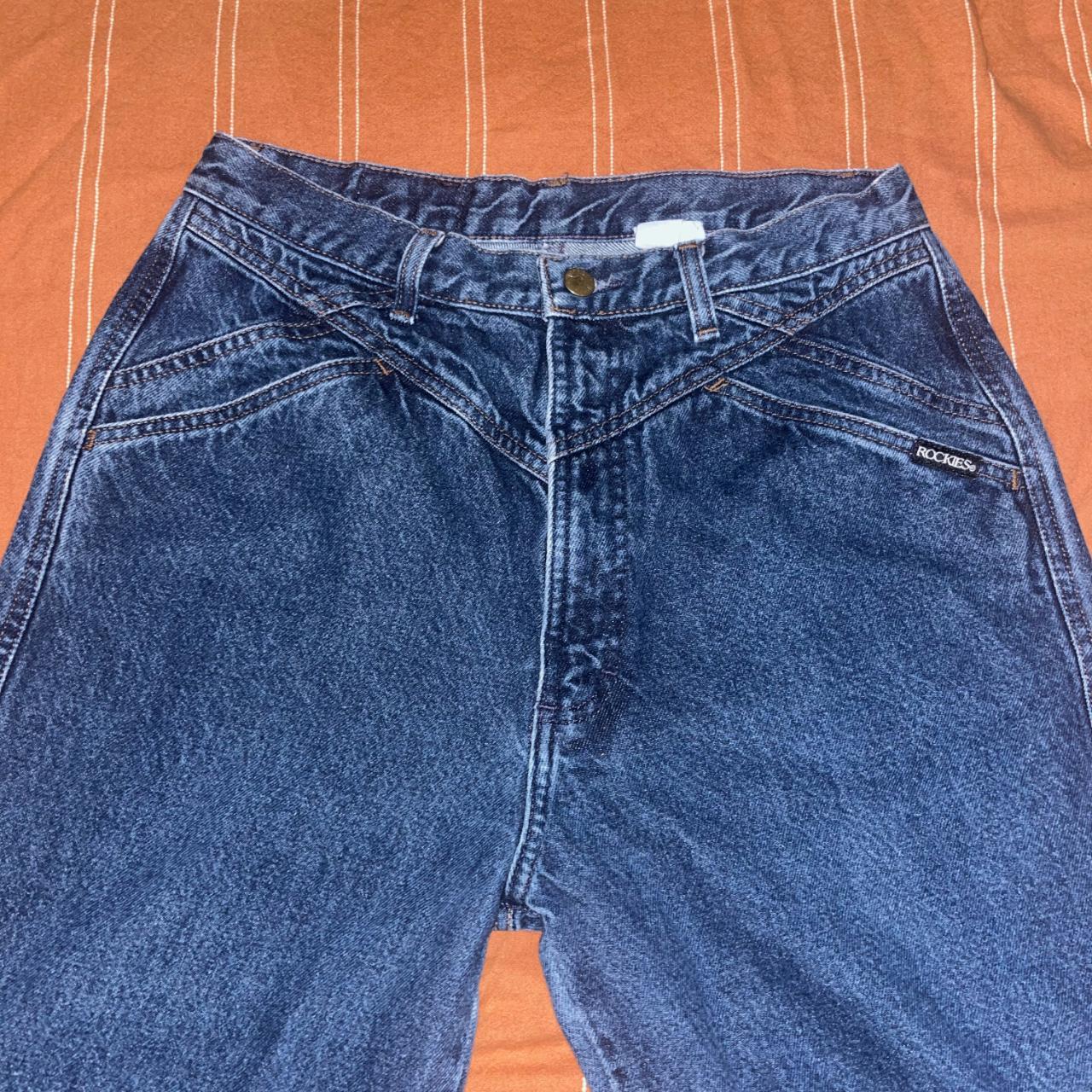 Vintage womens Rocky Mountain jeans tage size... - Depop