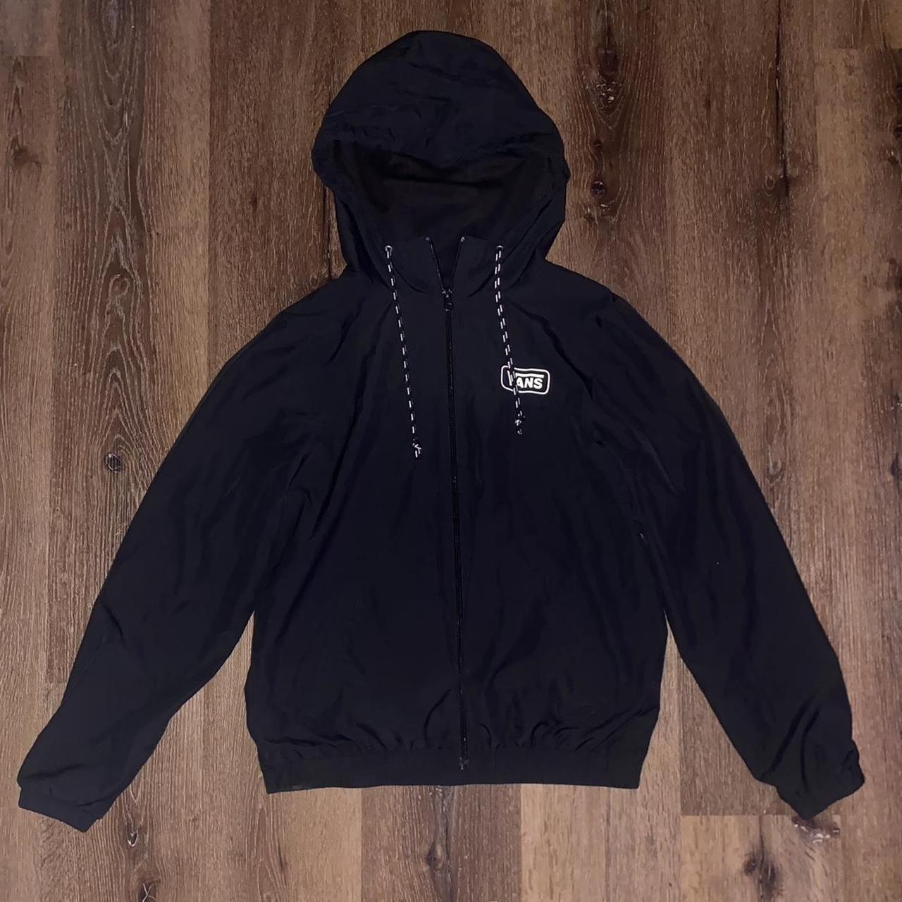 Vans on sale windbreaker hoodie