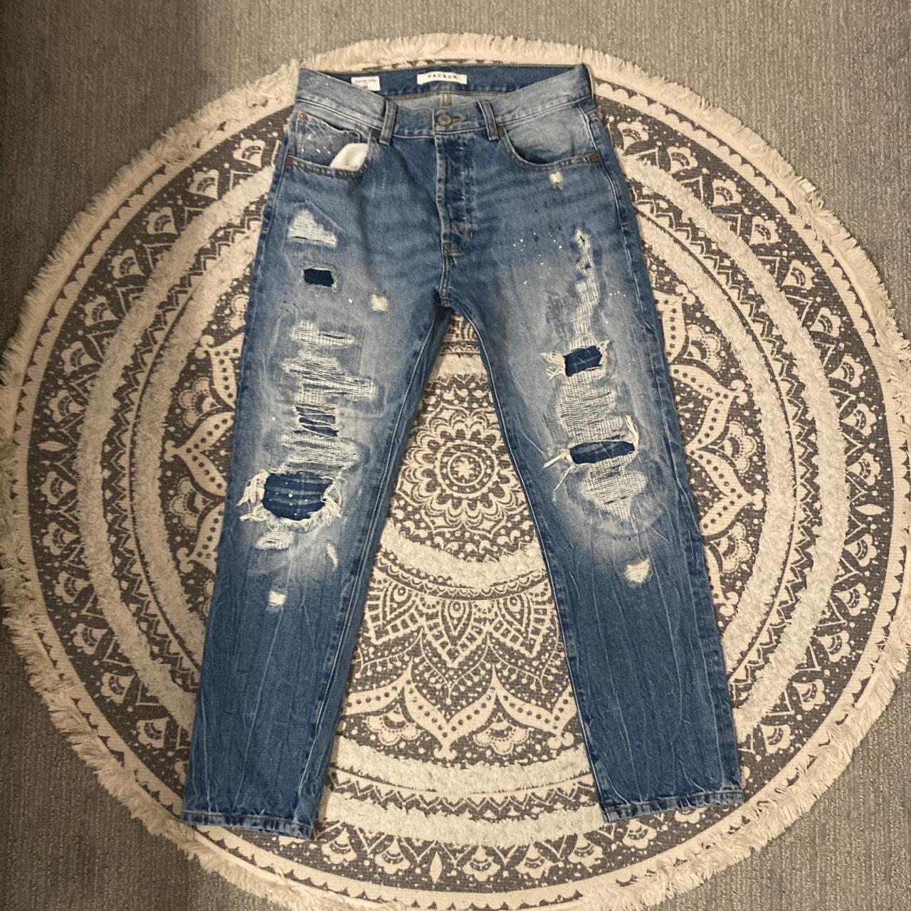 PacSun Medium Wash Baggy Jeans