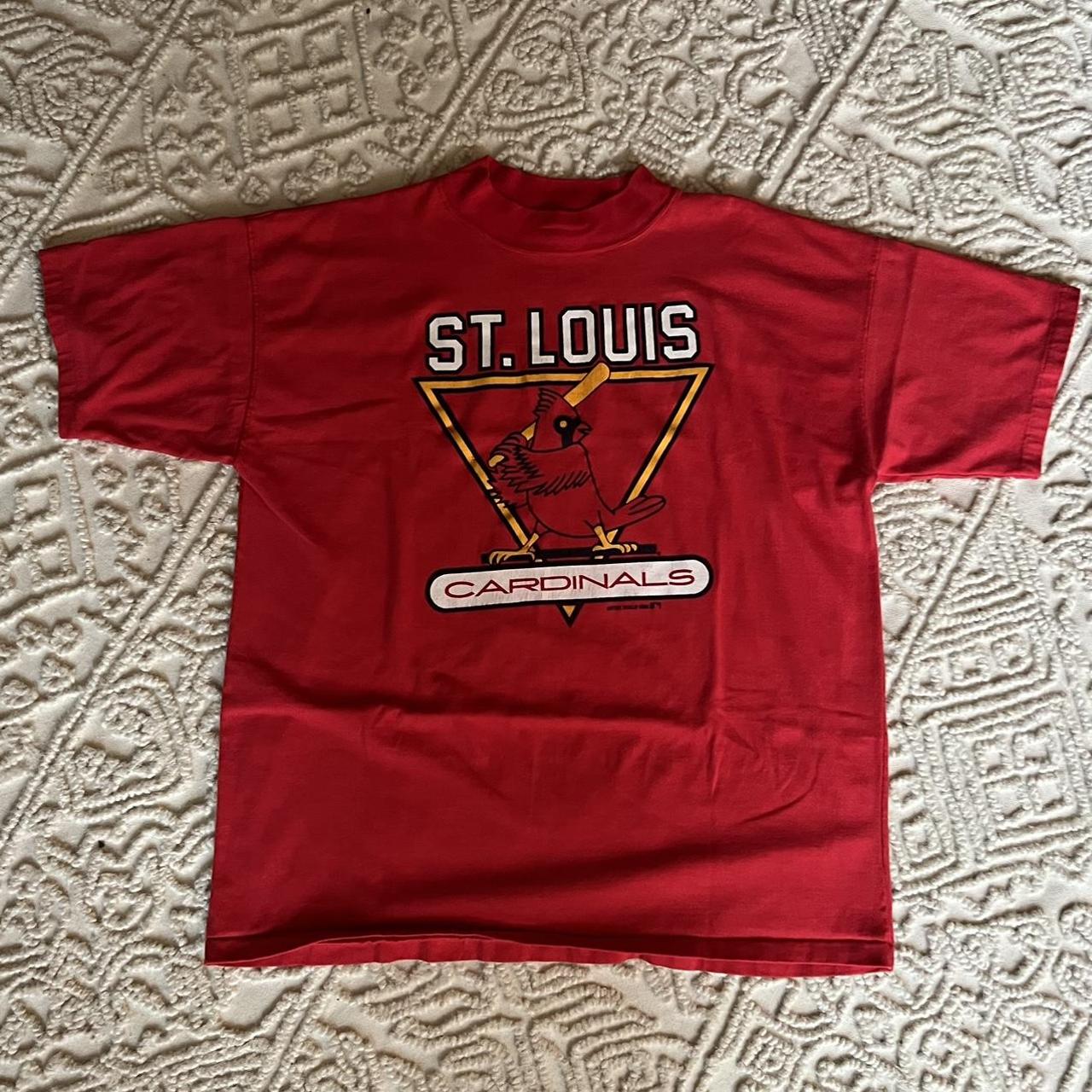 St. Louis Cardinals Vintage Tshirt XL two Birds on a - Depop