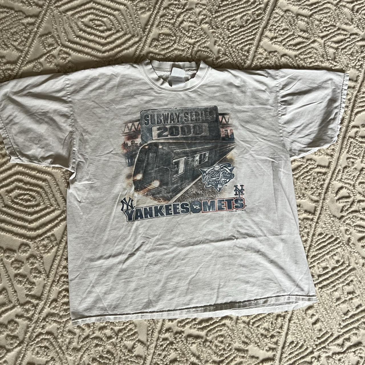 New York Yankees VS Mets Subway Series T-Shirt  - Depop