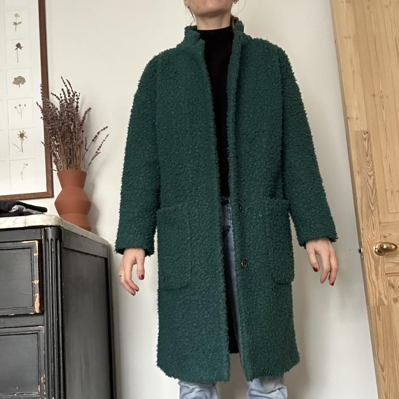 Oliver bonas shop green coat