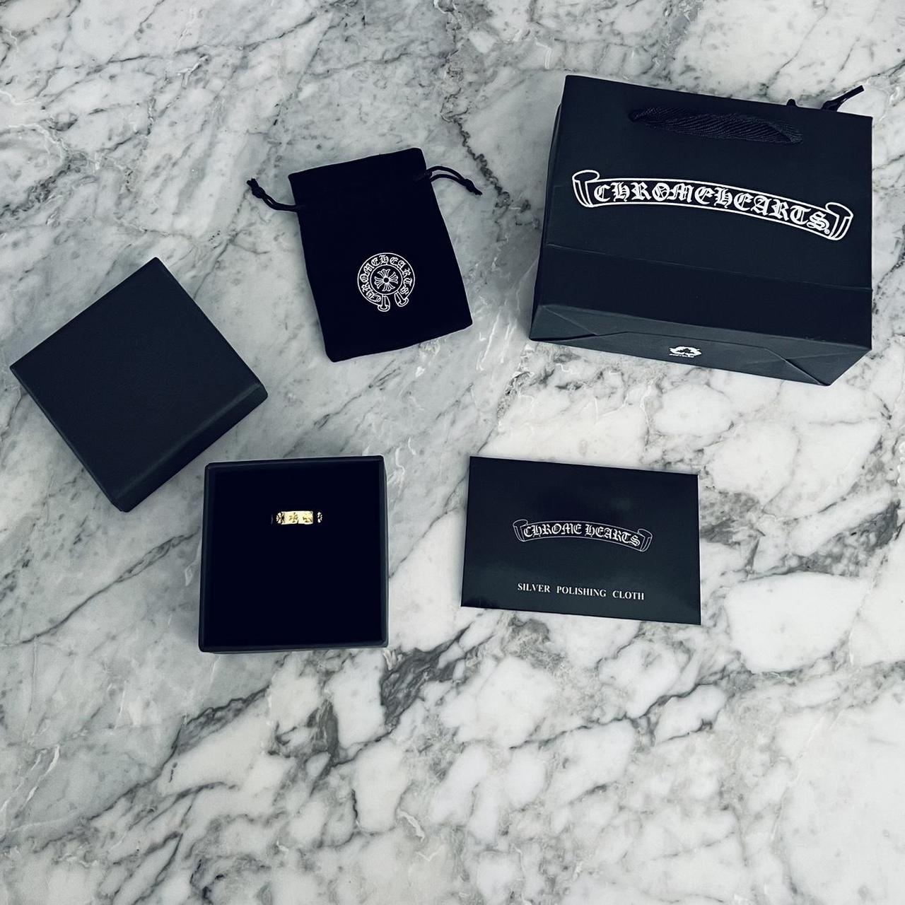 Chrome Hearts Men's Gold Accessory Depop