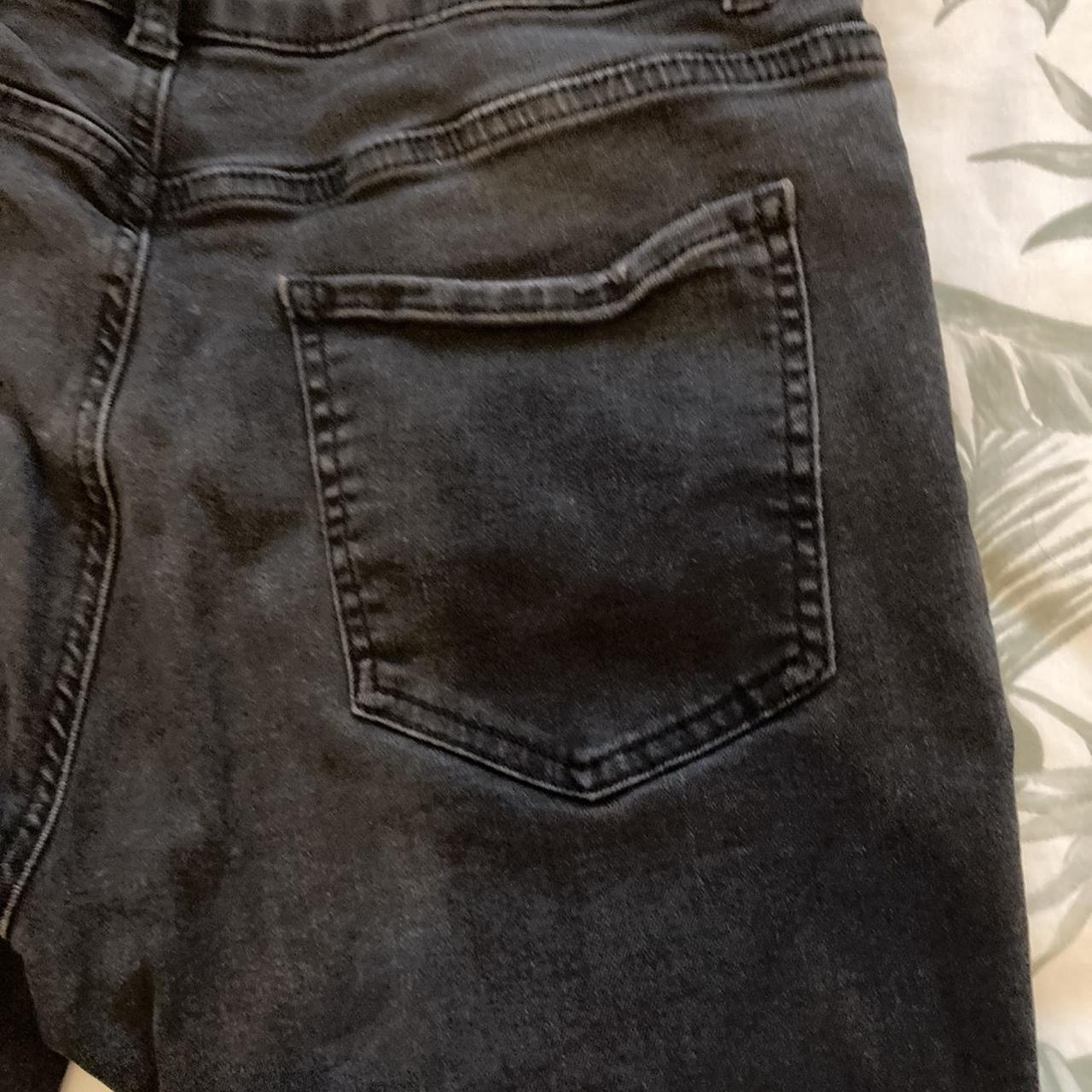 Washed black straight leg jeans by German label Set.... - Depop