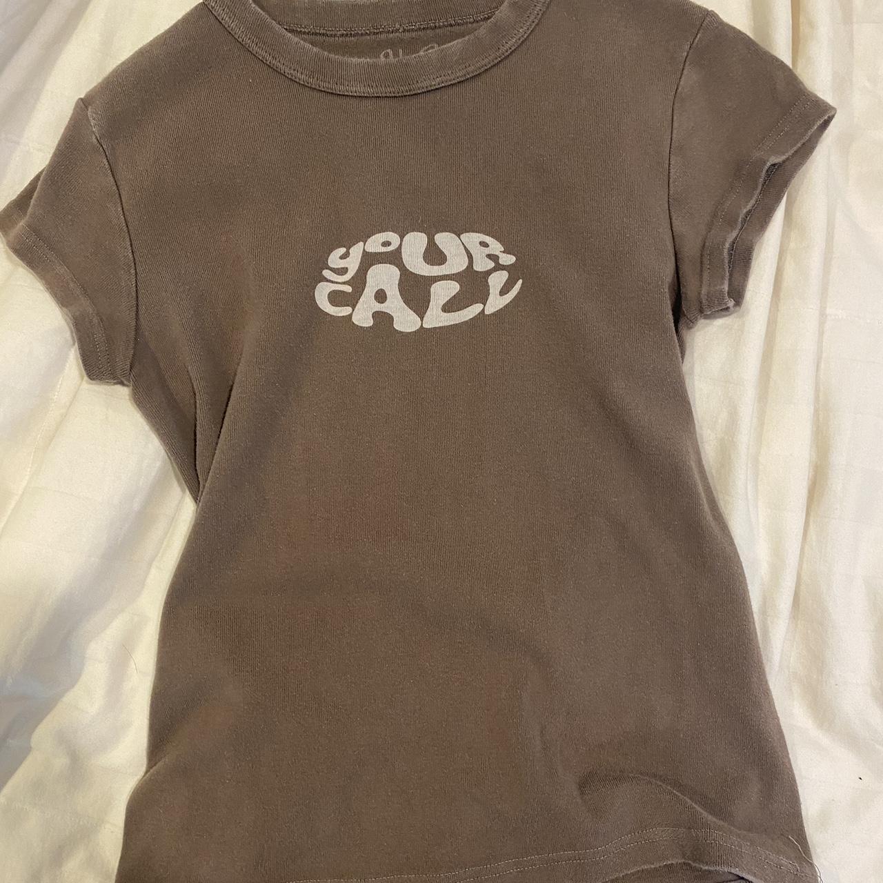 brandy Melville baby tee brandymelville Depop