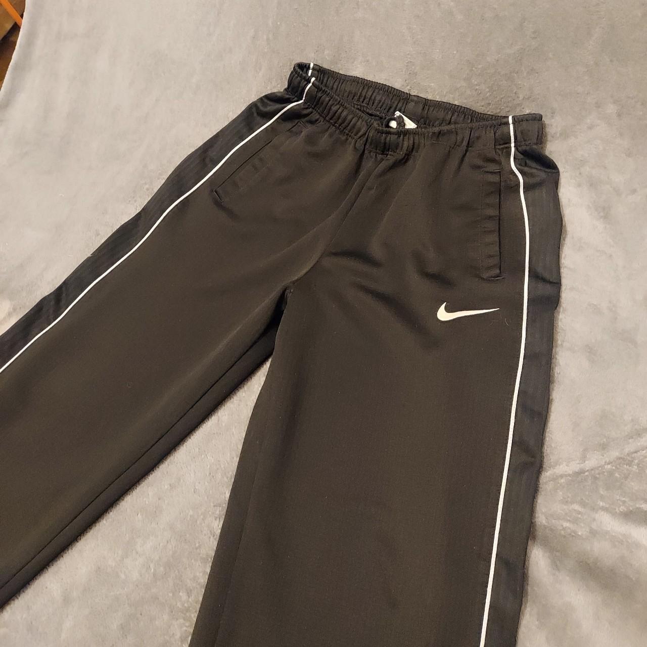 mens black nike tracksuit bottoms