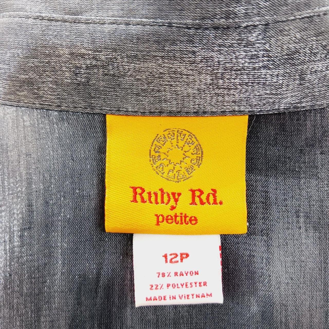 Ruby Rd. Women's Blouse - Silver - 12 – This Ruby… - image 7