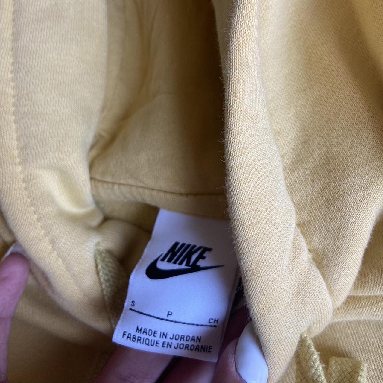 nike yellow hoodie -no flaws -size small -more... - Depop