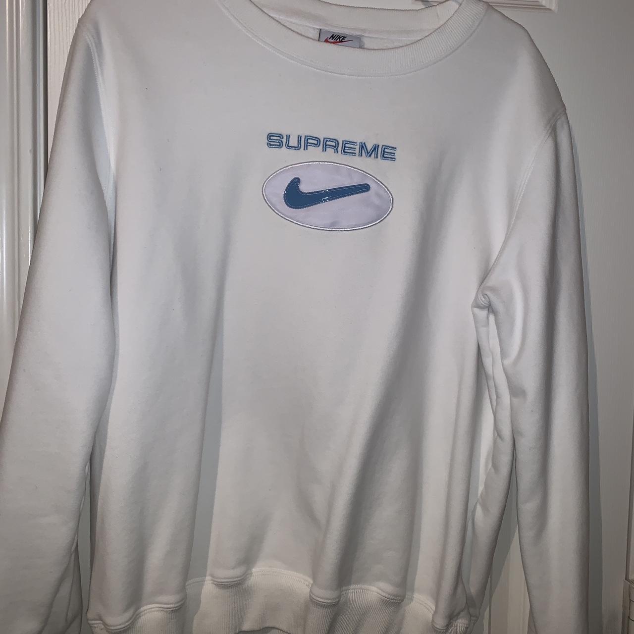 Supreme hot sale nike sweatshirt