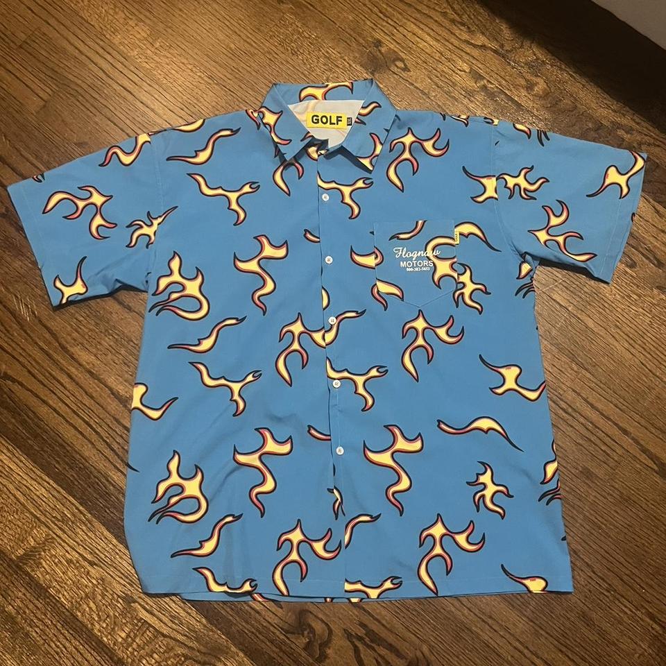 golf wang fire shirt