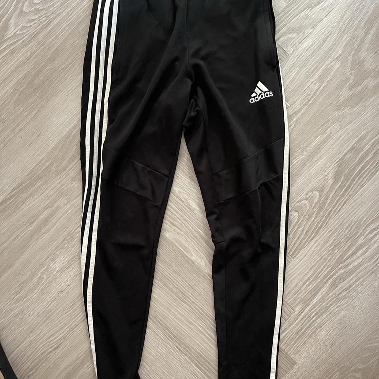 Men’s Adidas joggers black Size XS Fits up to... - Depop