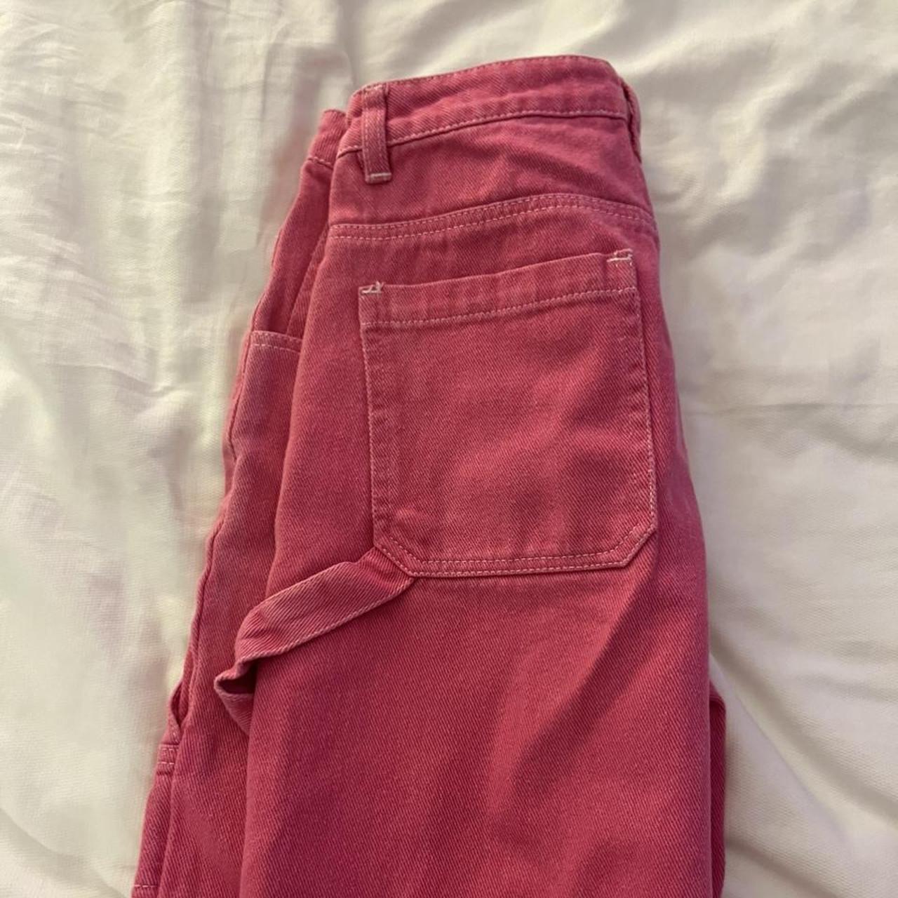 SOLD Isabelle’s Cabinet pink cargo jeans super cute... - Depop