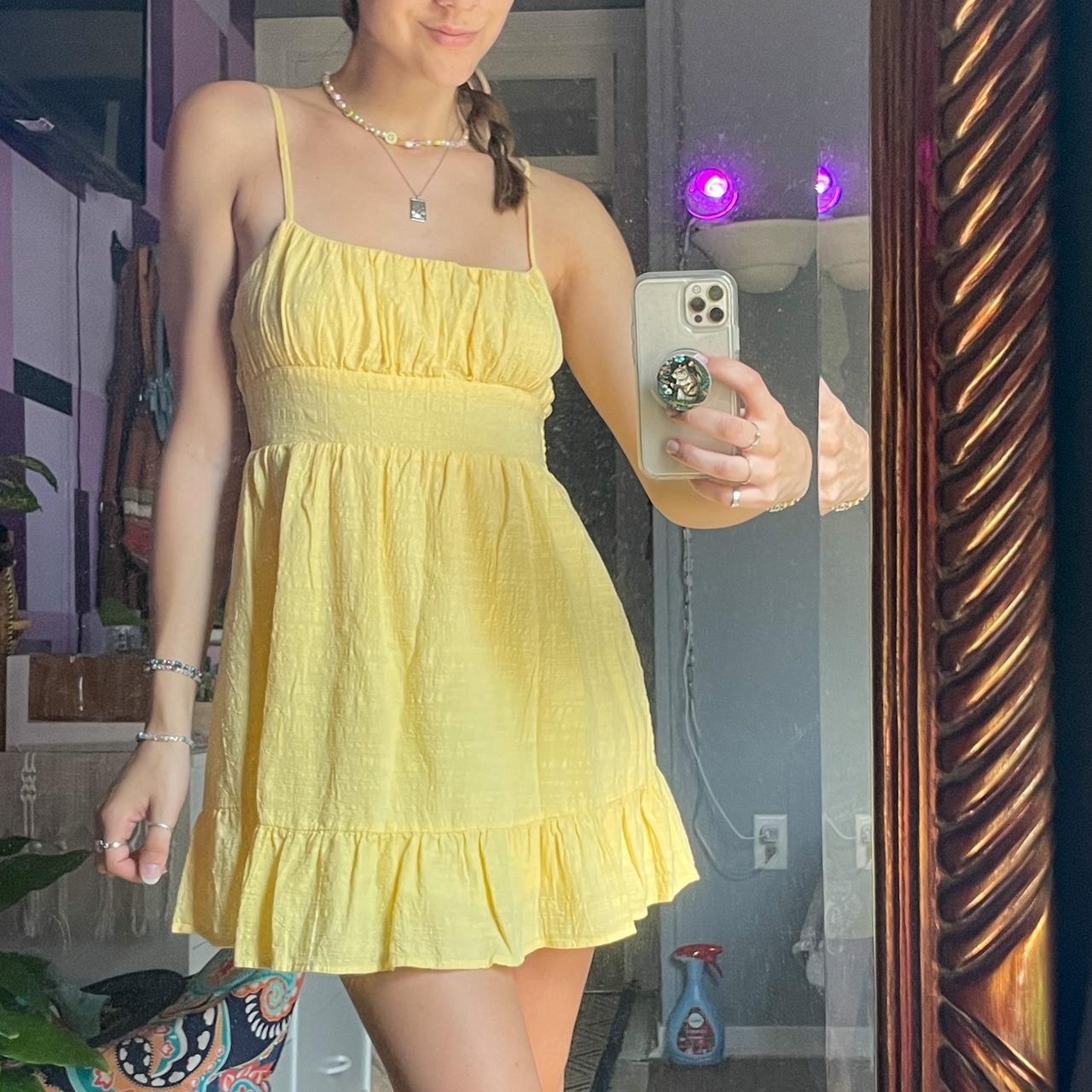 Pacsun shop yellow dress