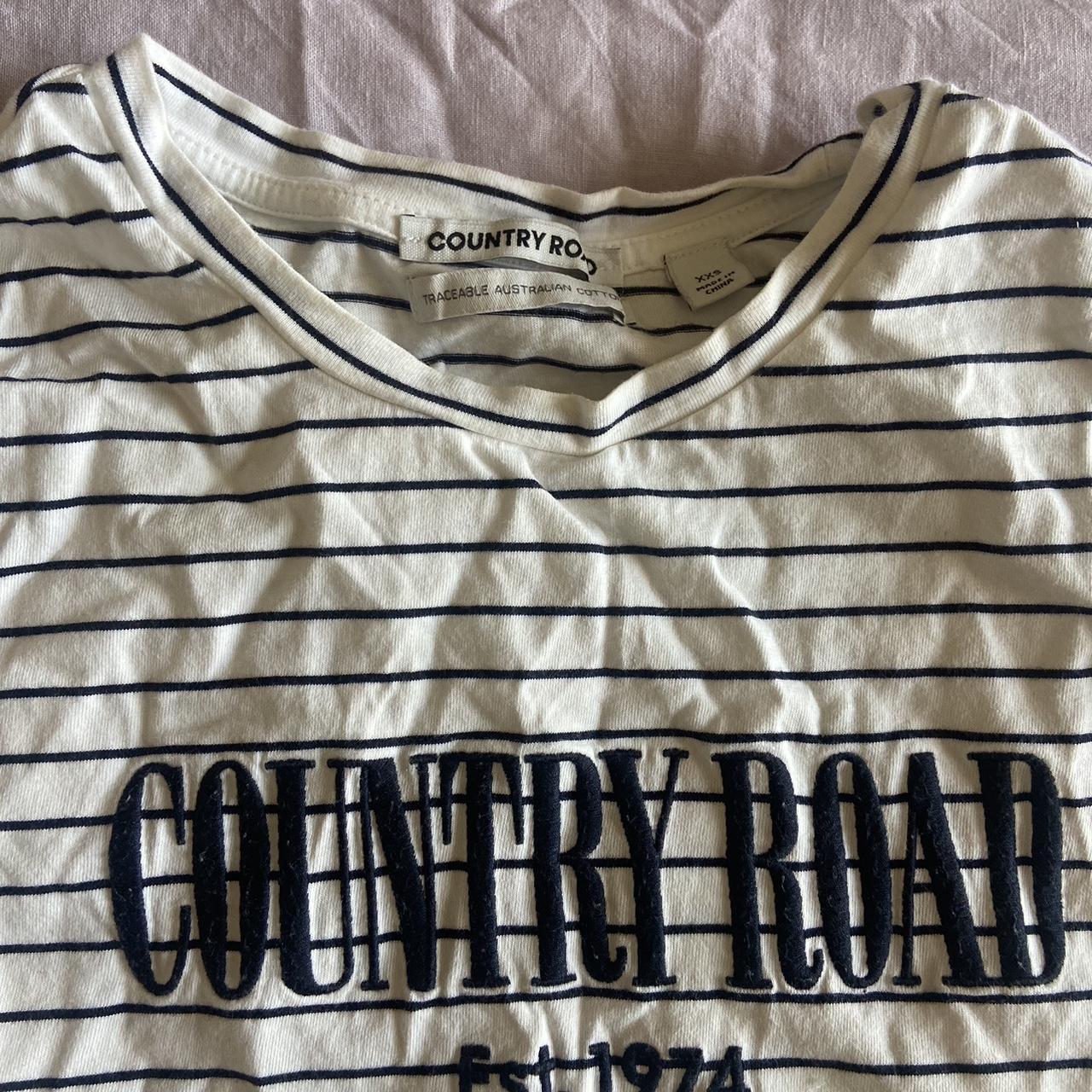 Country road heritage Tshirt. Size XXS would fit... Depop